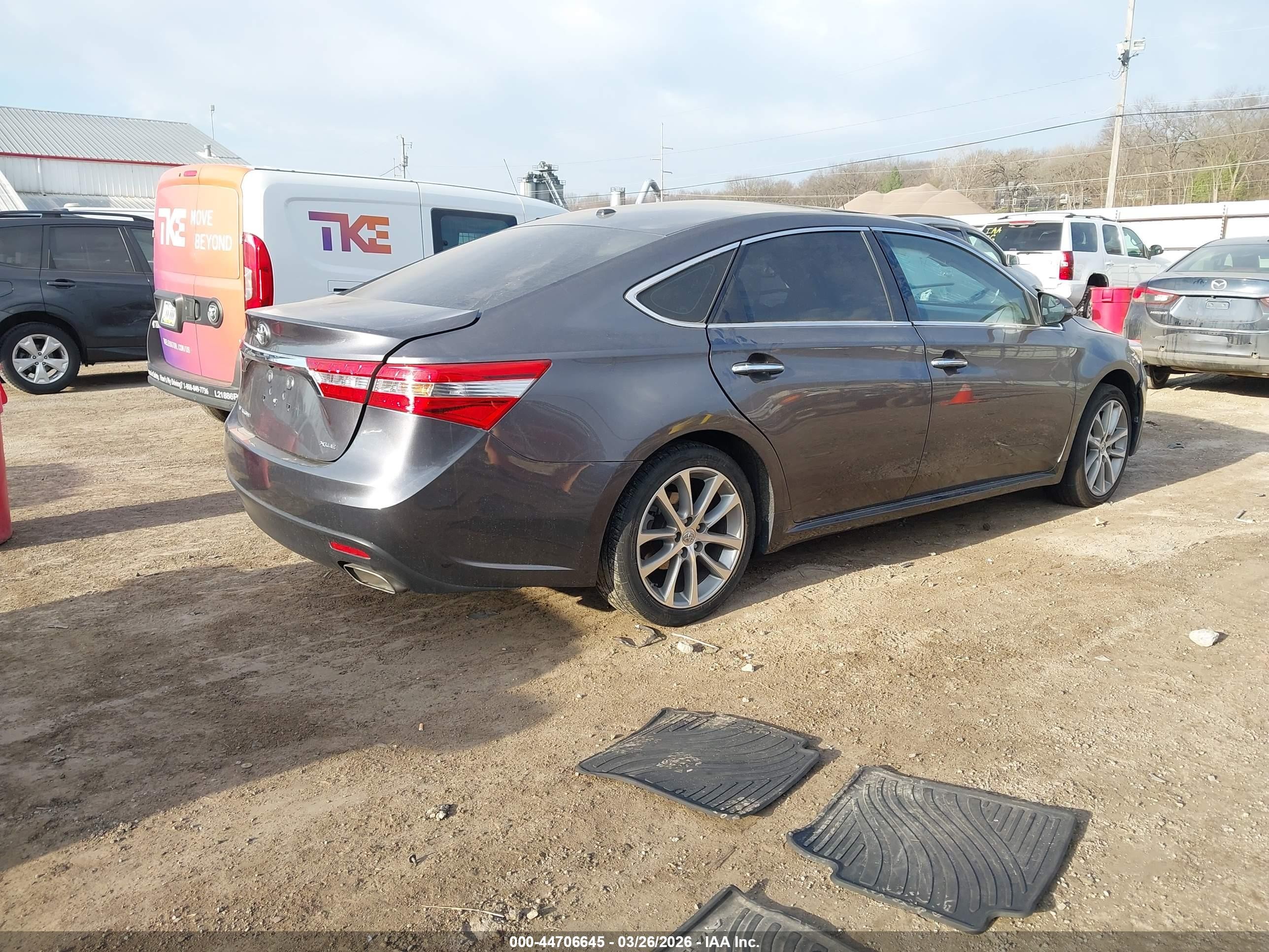 2014 Toyota Avalon Xle Touring Gray vin: 4T1BK1EB1EU108061