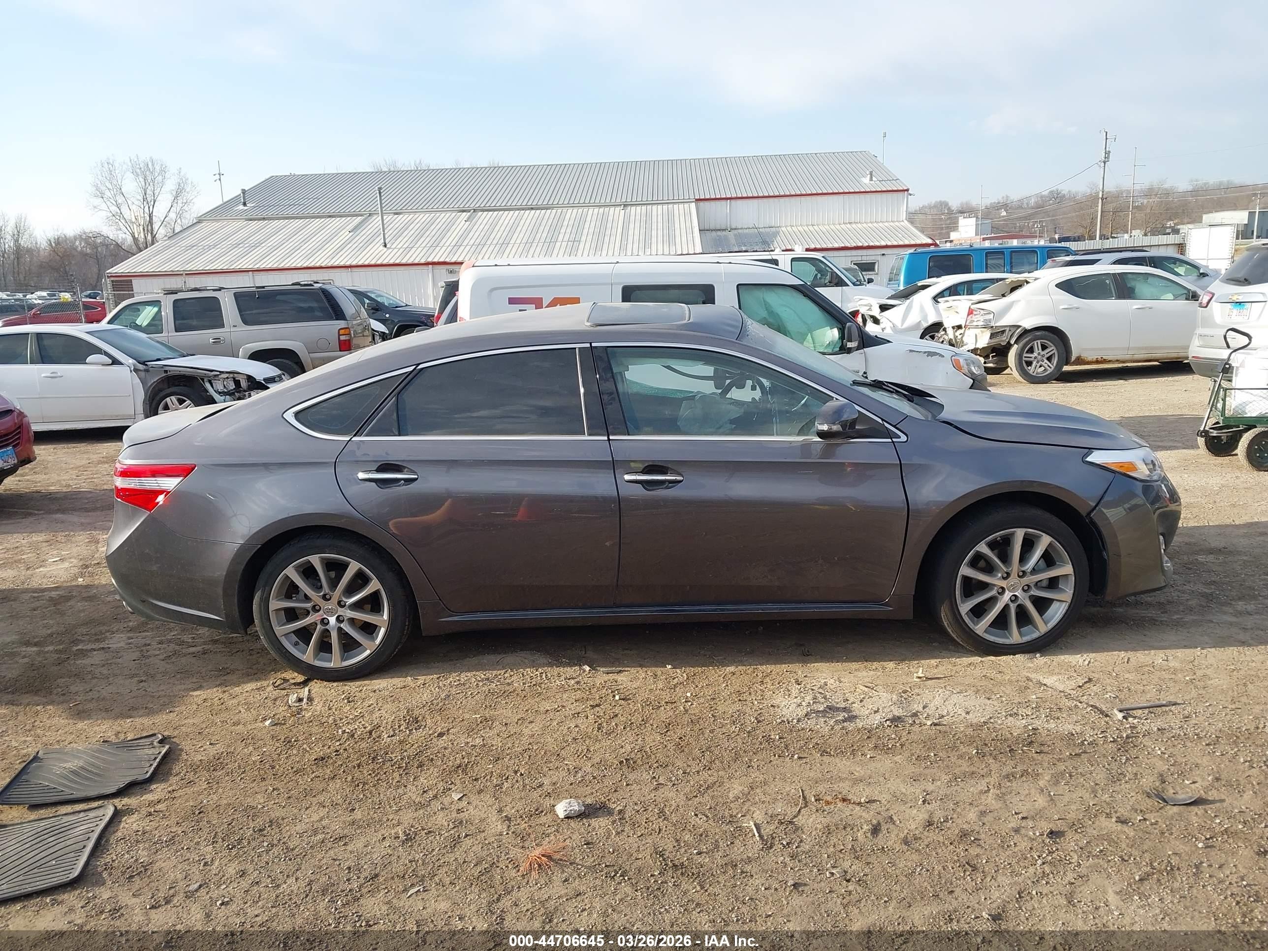 2014 Toyota Avalon Xle Touring Gray vin: 4T1BK1EB1EU108061