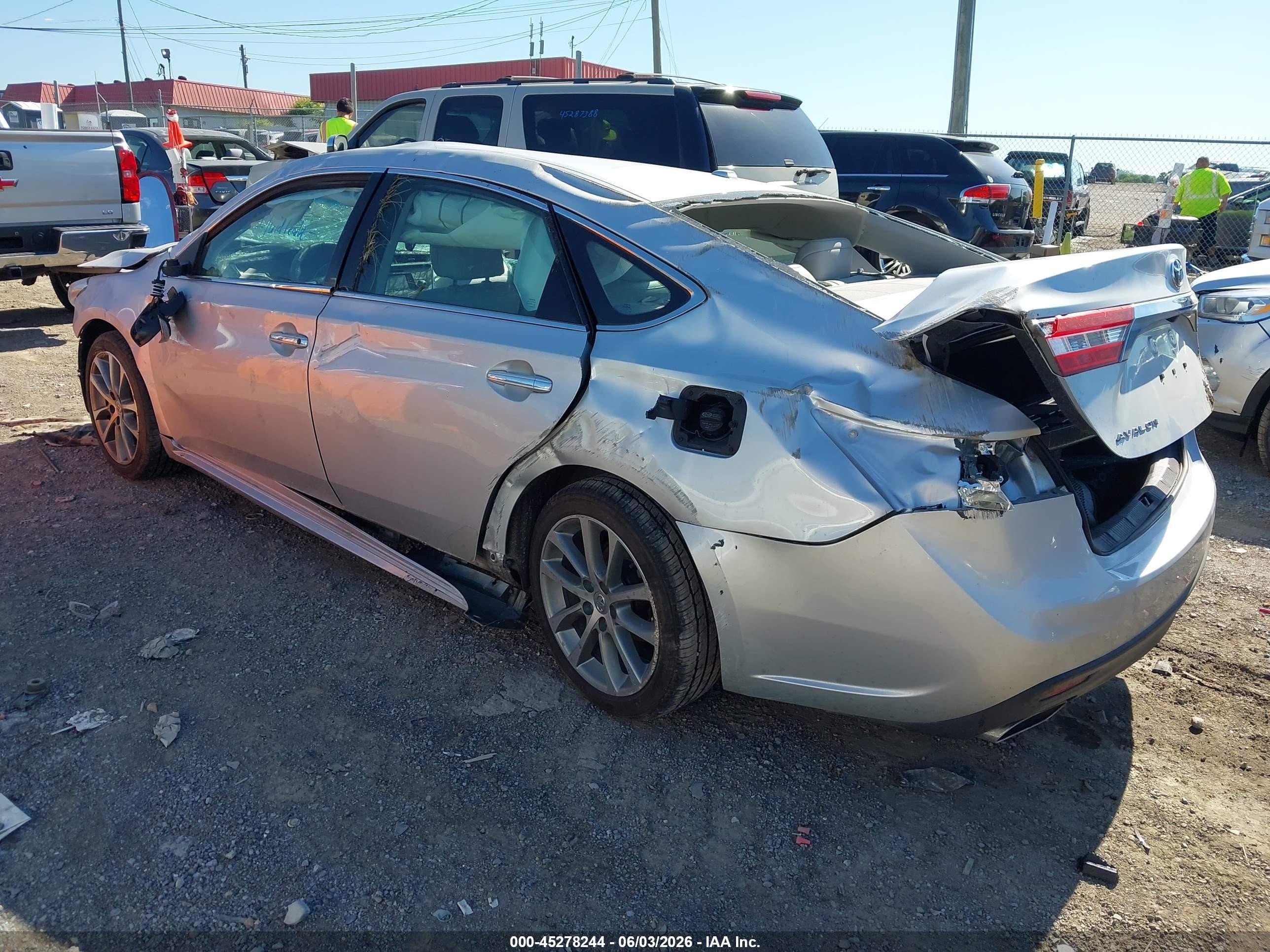 2014 Toyota Avalon Xle Touring Silver vin: 4T1BK1EB1EU129279