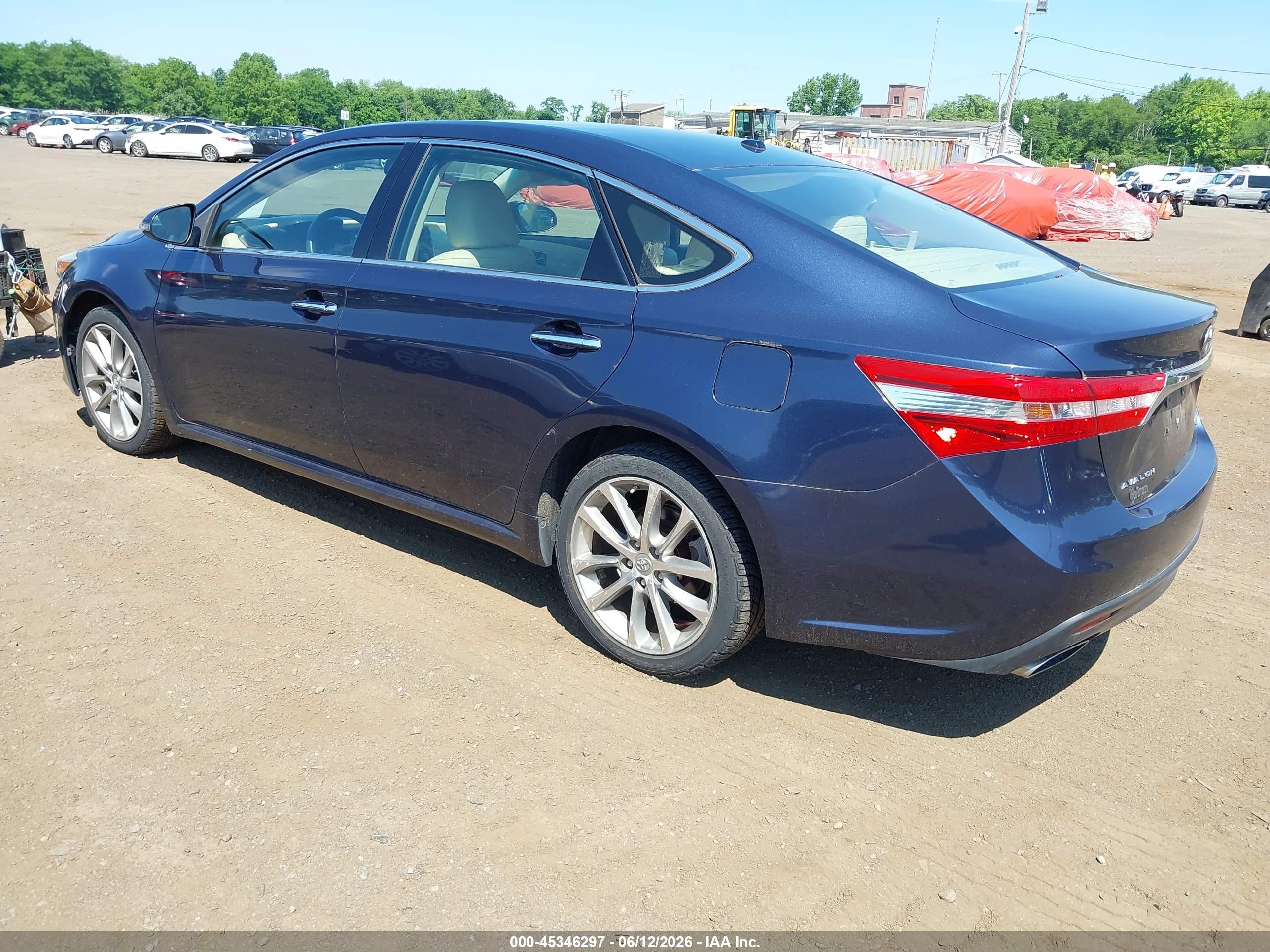 2015 Toyota Avalon Xle Touring Dark Blue vin: 4T1BK1EB1FU145385