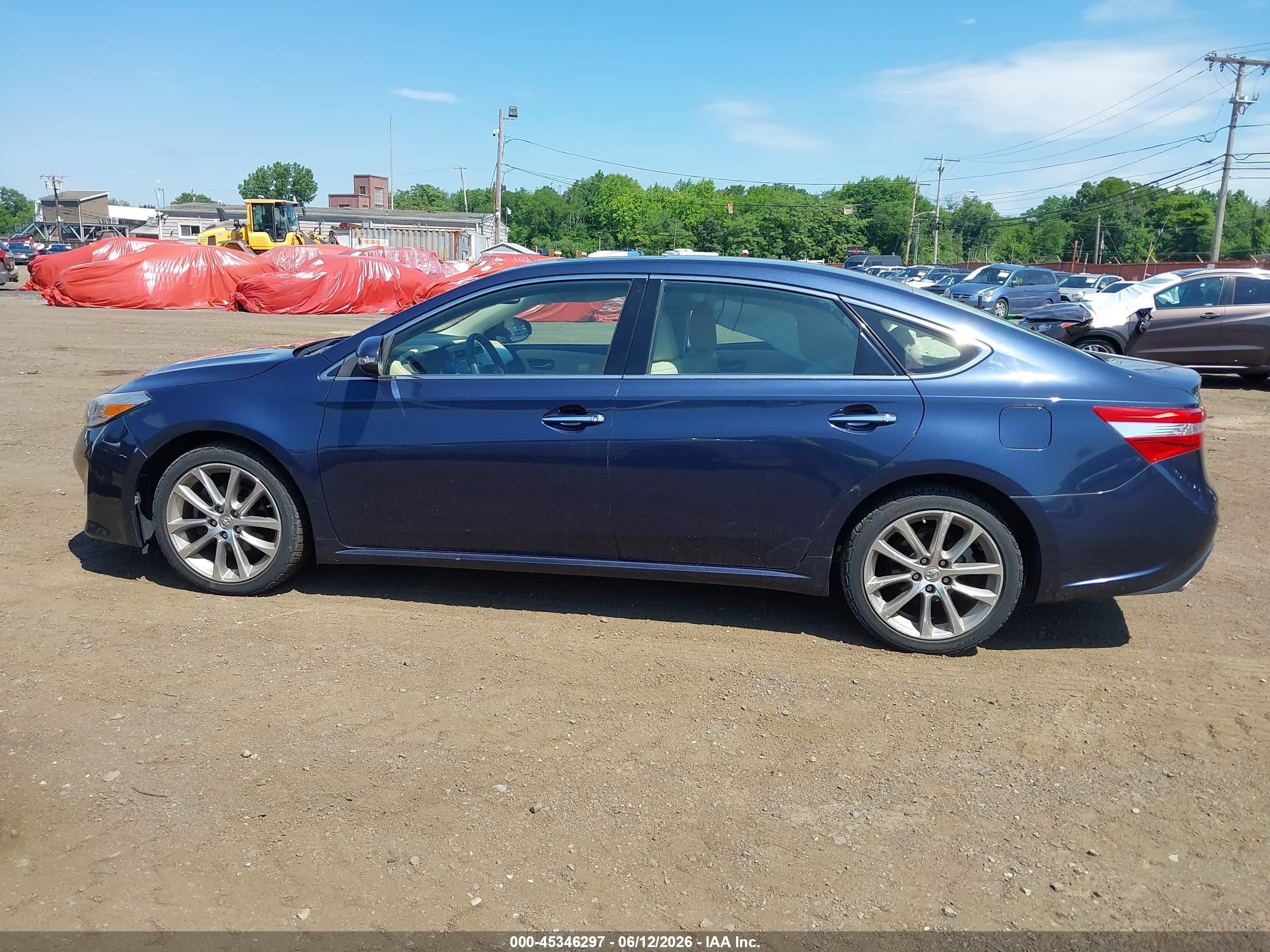 2015 Toyota Avalon Xle Touring Dark Blue vin: 4T1BK1EB1FU145385
