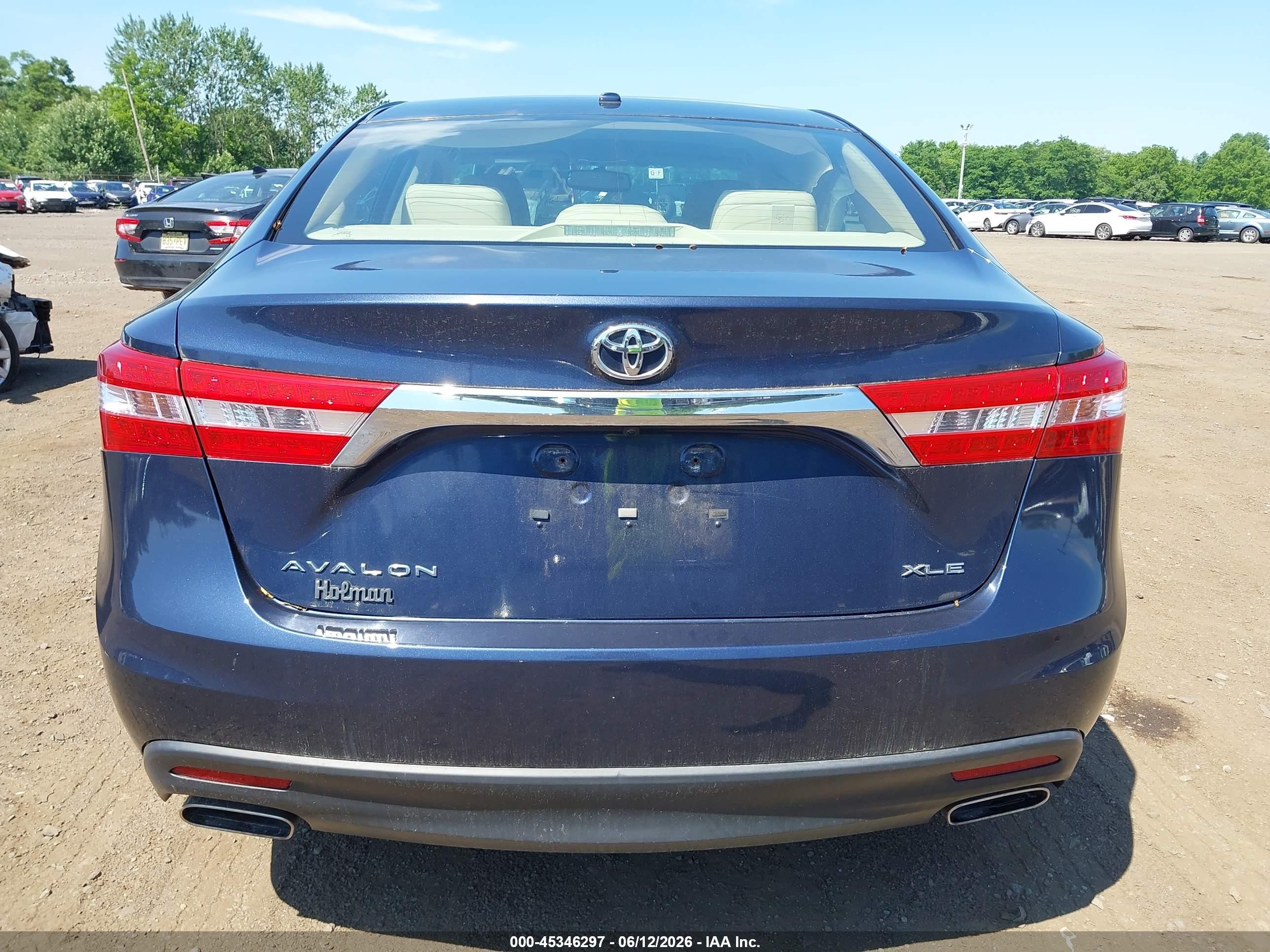2015 Toyota Avalon Xle Touring Dark Blue vin: 4T1BK1EB1FU145385