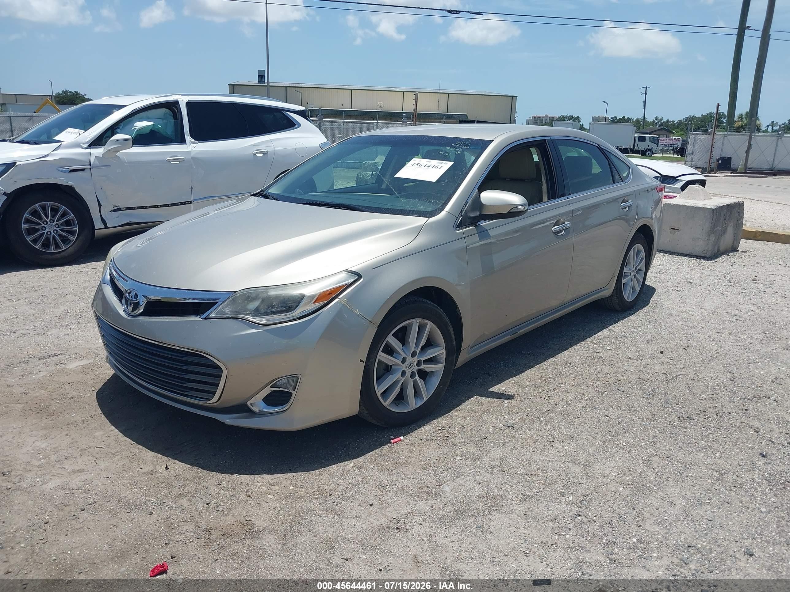 2015 Toyota Avalon Xle Champagne vin: 4T1BK1EB1FU166091