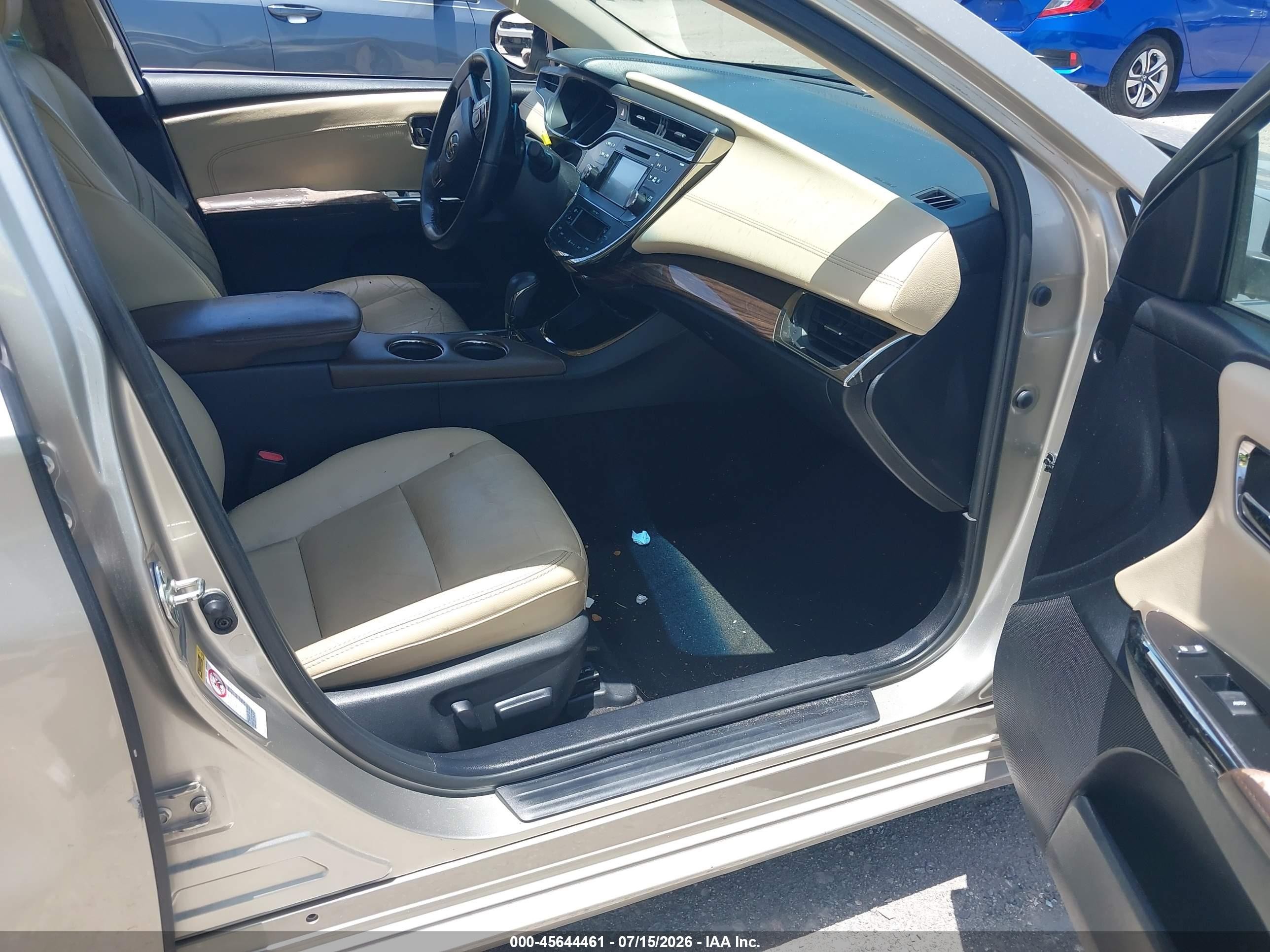 2015 Toyota Avalon Xle Champagne vin: 4T1BK1EB1FU166091