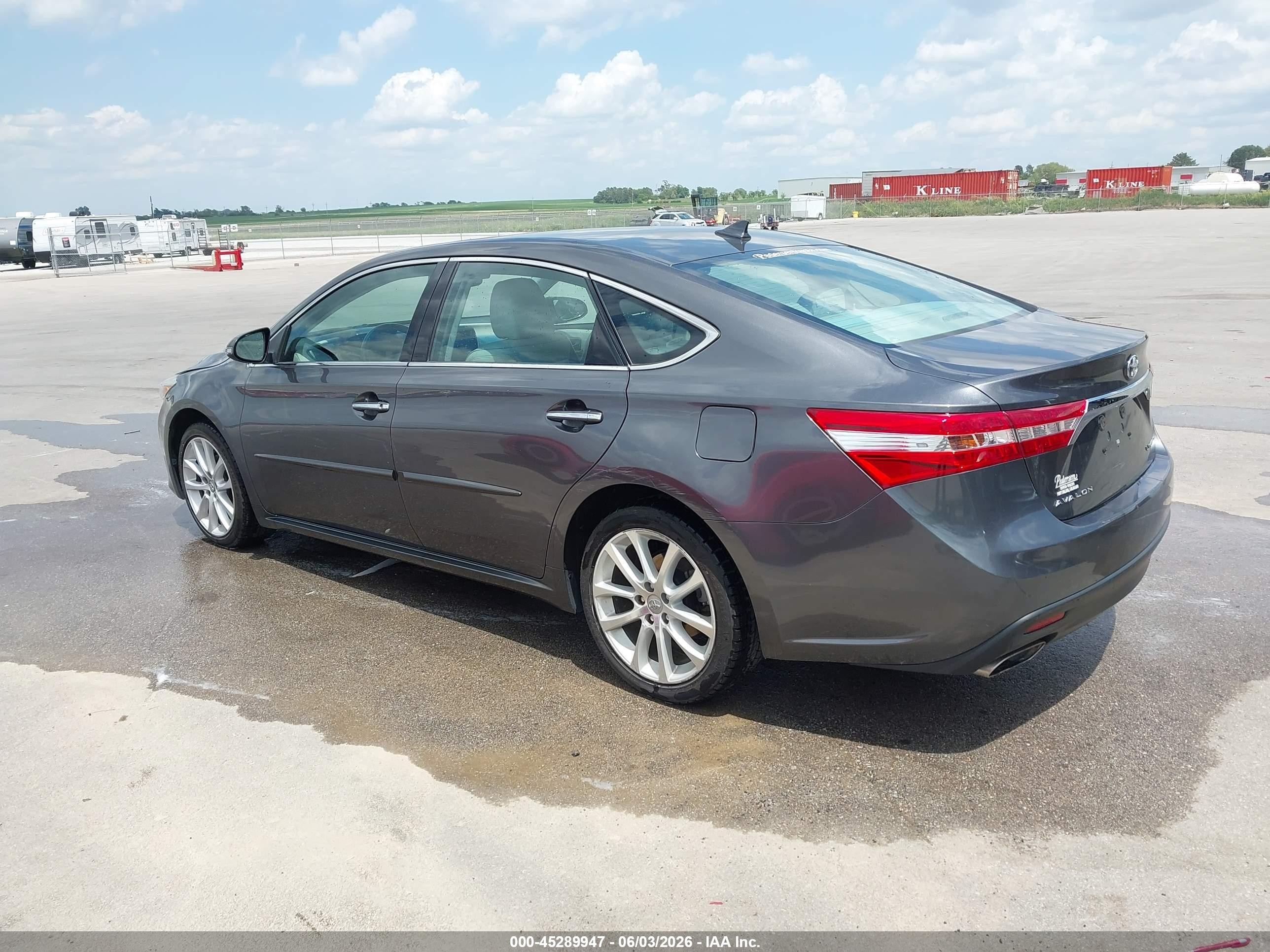 2015 Toyota Avalon Limited Gray vin: 4T1BK1EB1FU171937