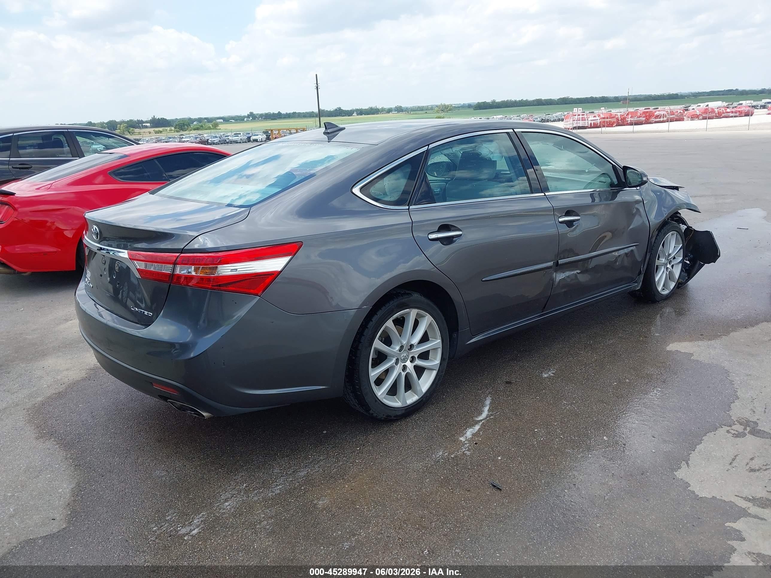 2015 Toyota Avalon Limited Gray vin: 4T1BK1EB1FU171937