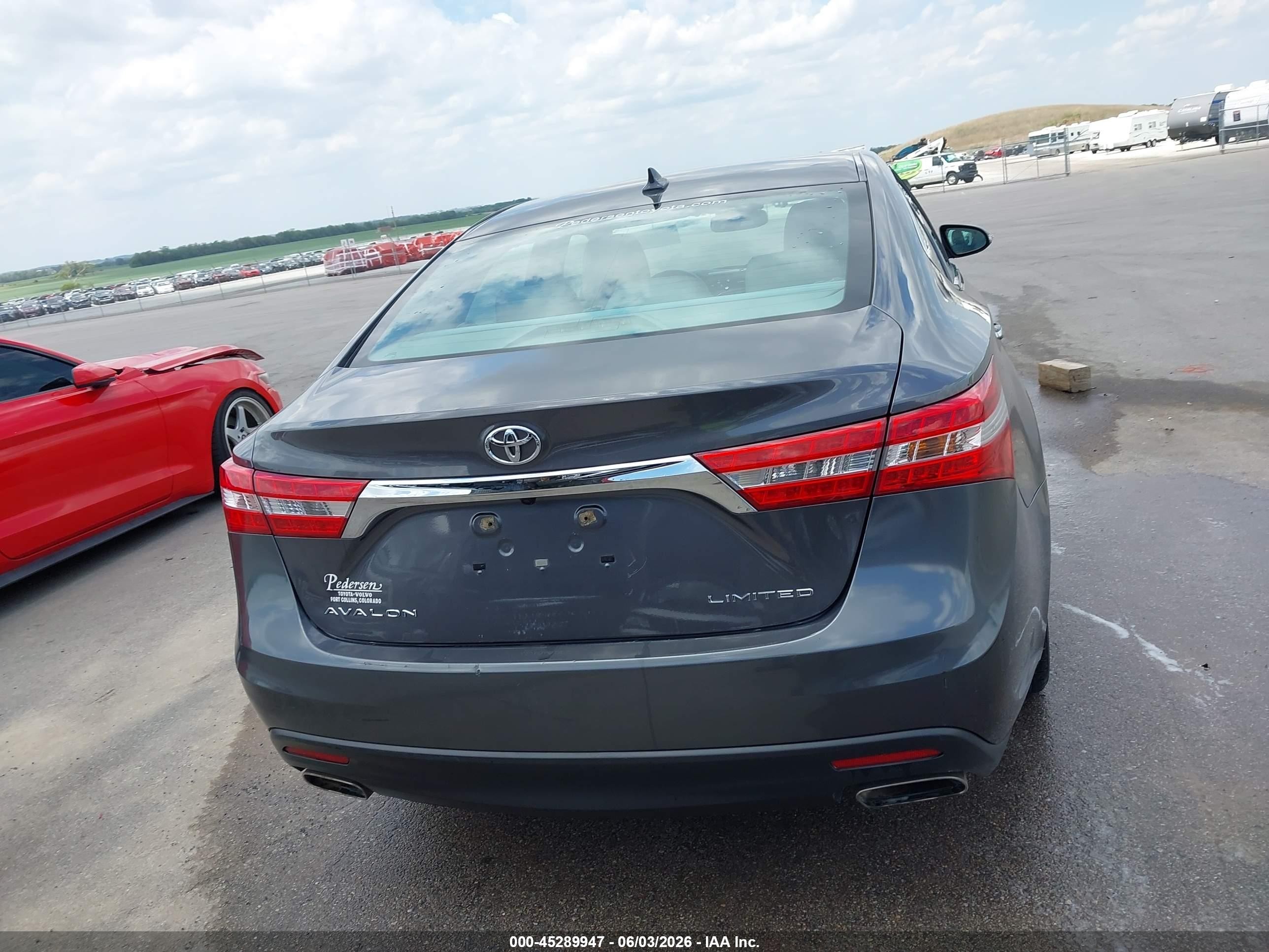2015 Toyota Avalon Limited Gray vin: 4T1BK1EB1FU171937