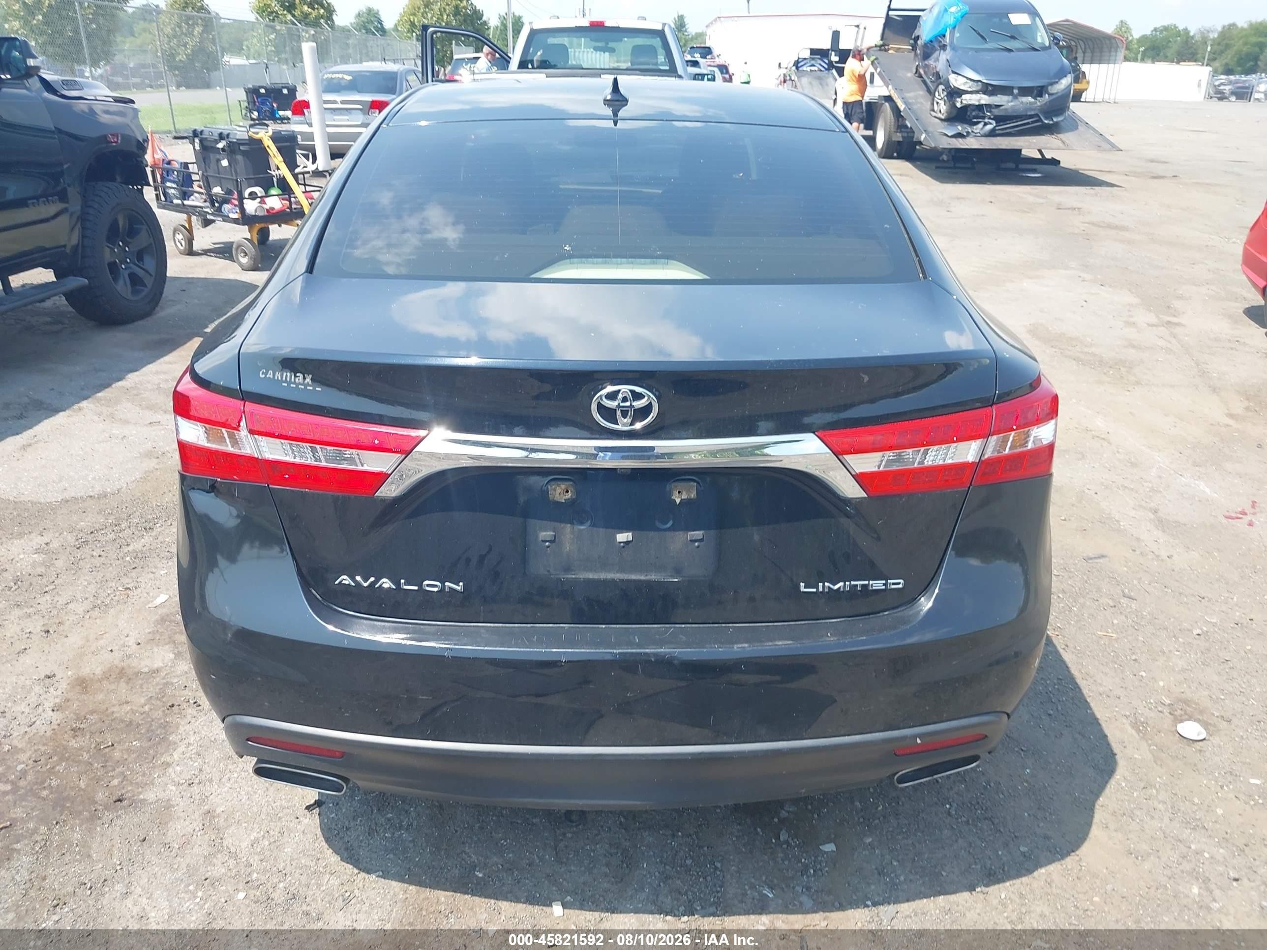 2015 Toyota Avalon Limited Black vin: 4T1BK1EB1FU173610