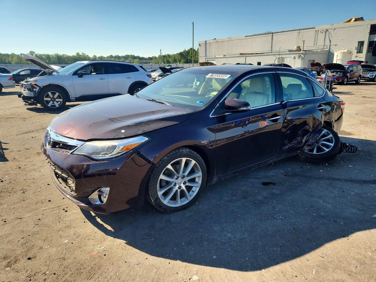 2015 Toyota Avalon Xle Touring Burgundy vin: 4T1BK1EB1FU176281