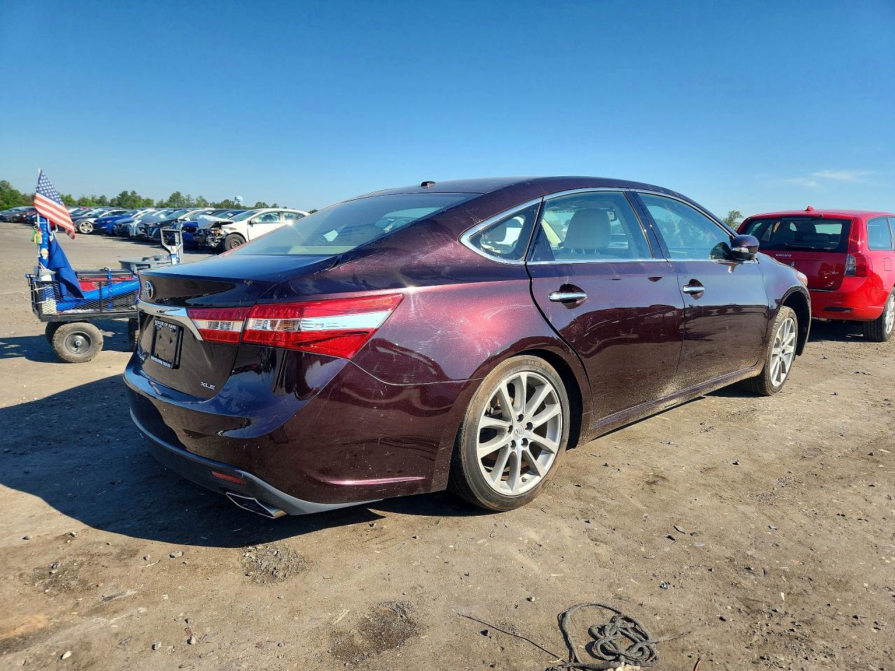 2015 Toyota Avalon Xle Touring Бордовый vin: 4T1BK1EB1FU176281