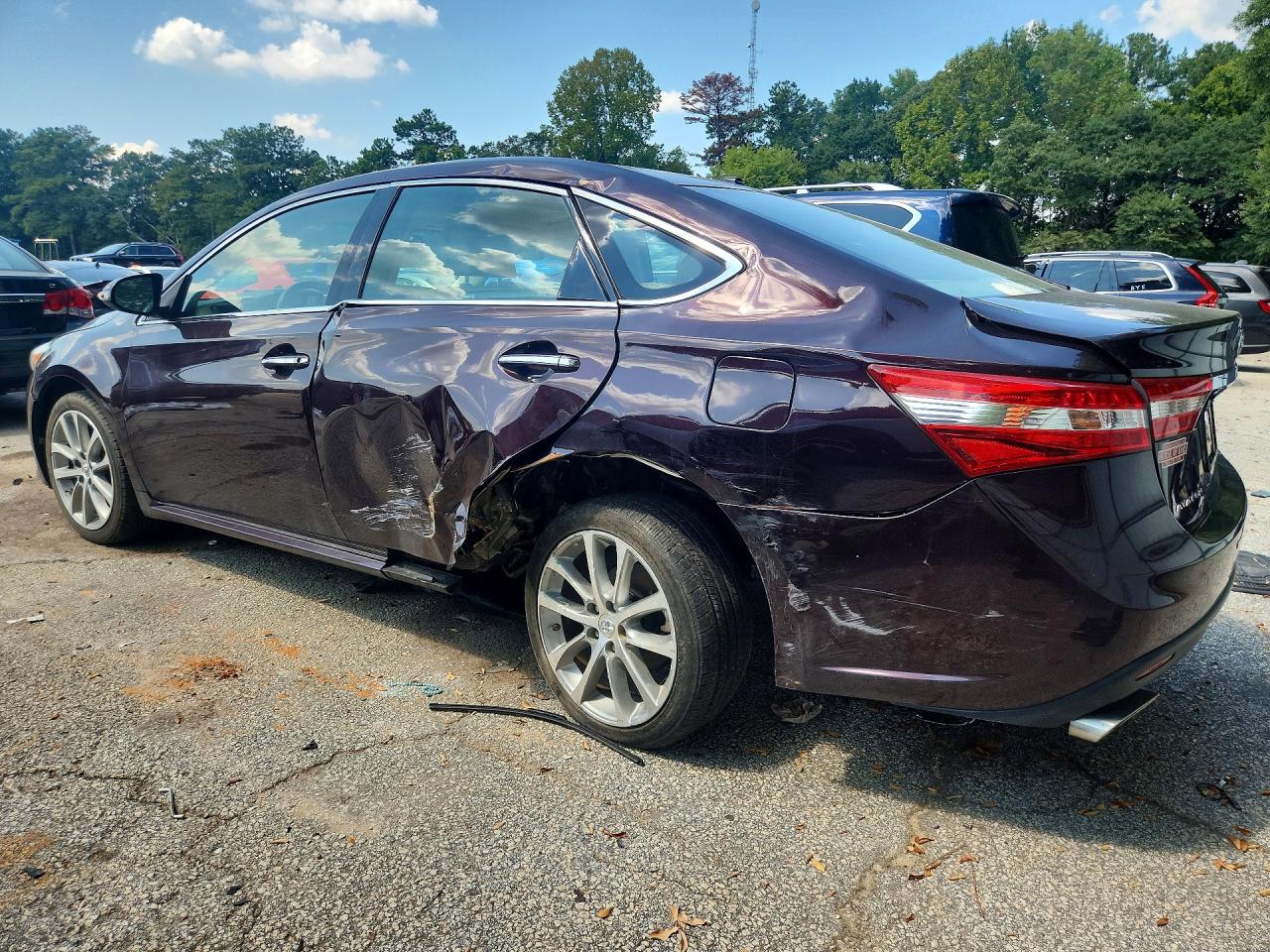 2015 Toyota Avalon Xle Touring Burgundy vin: 4T1BK1EB1FU176281
