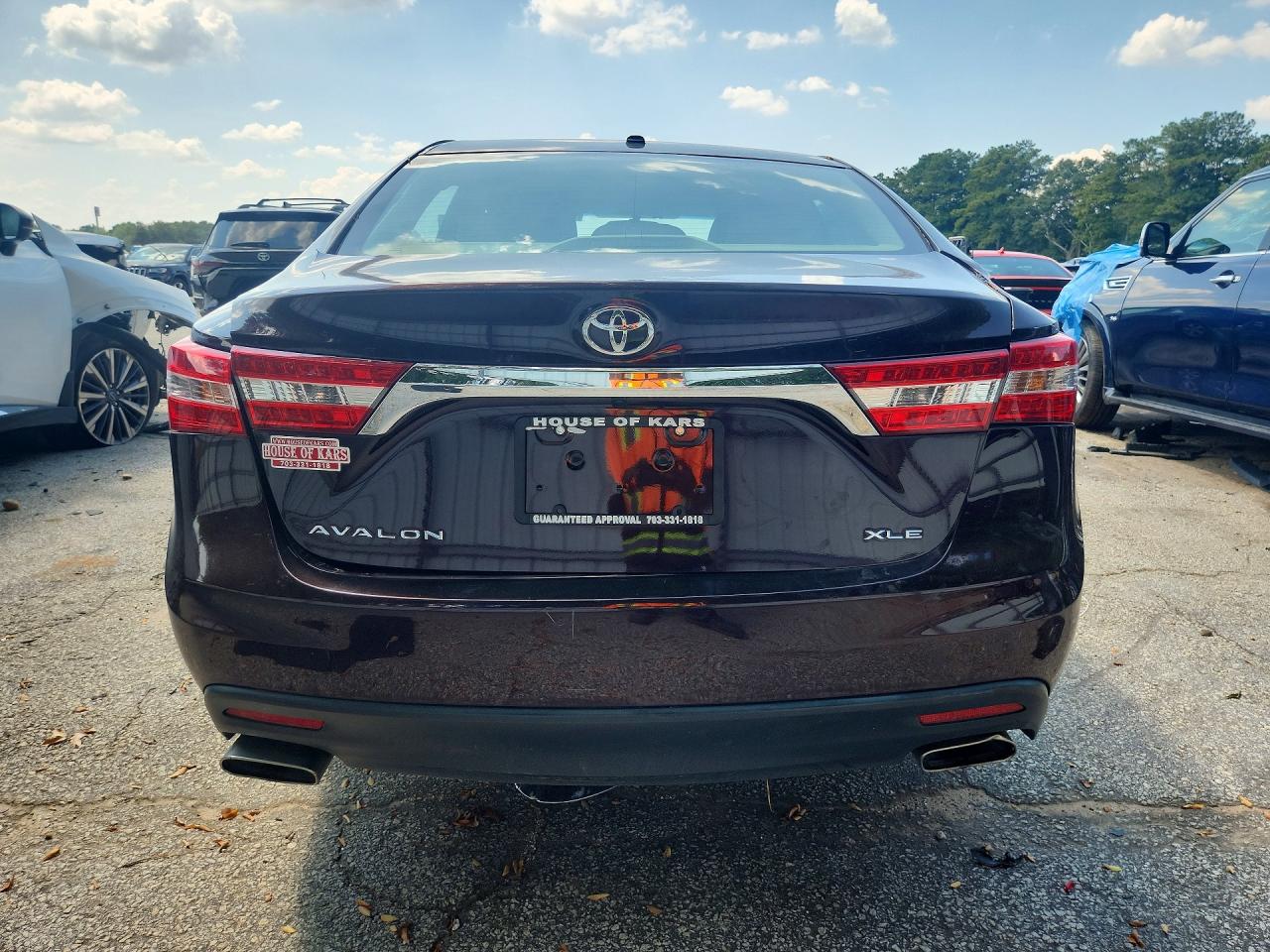 2015 Toyota Avalon Xle Touring Burgundy vin: 4T1BK1EB1FU176281