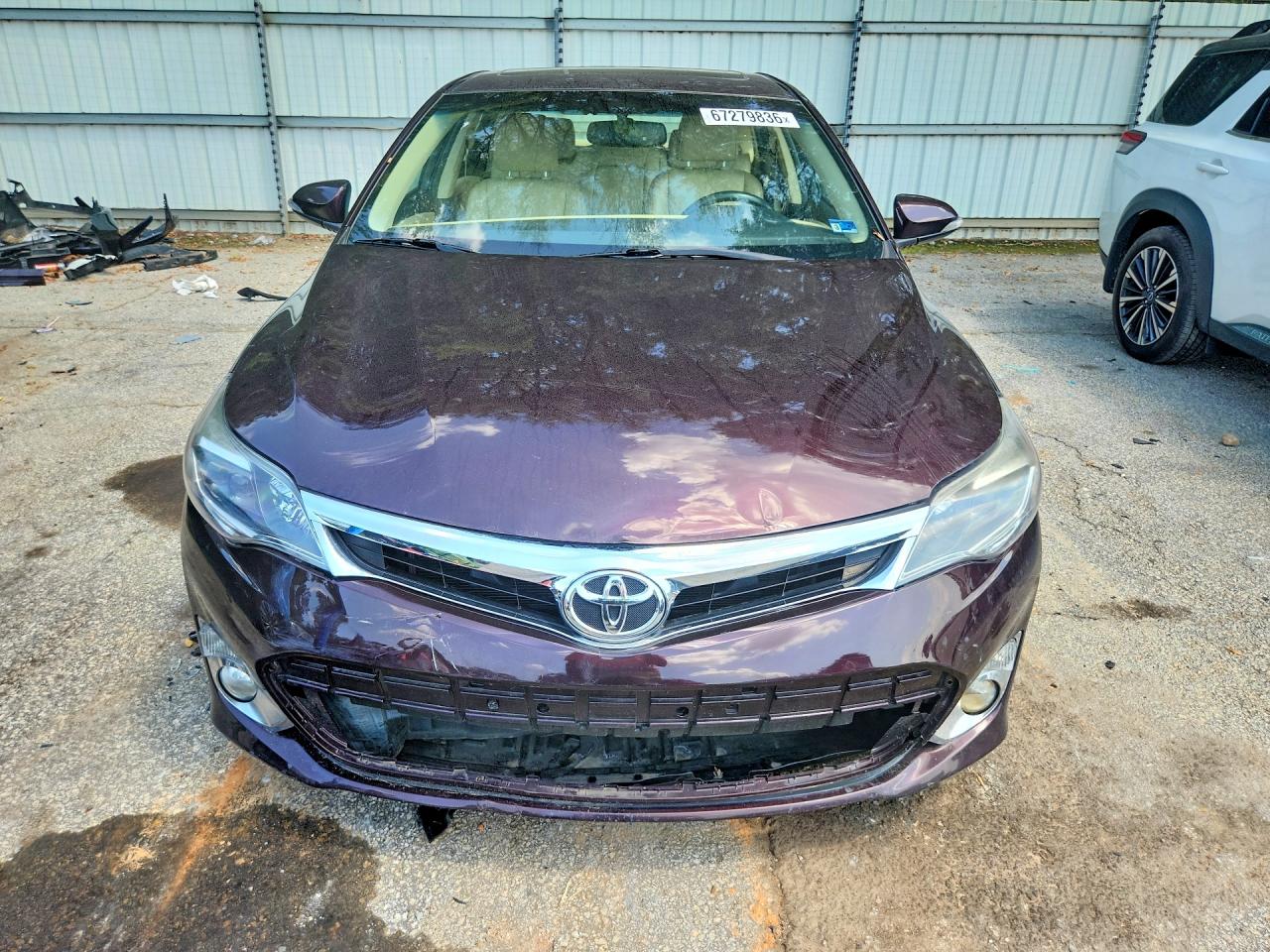 2015 Toyota Avalon Xle Touring Burgundy vin: 4T1BK1EB1FU176281