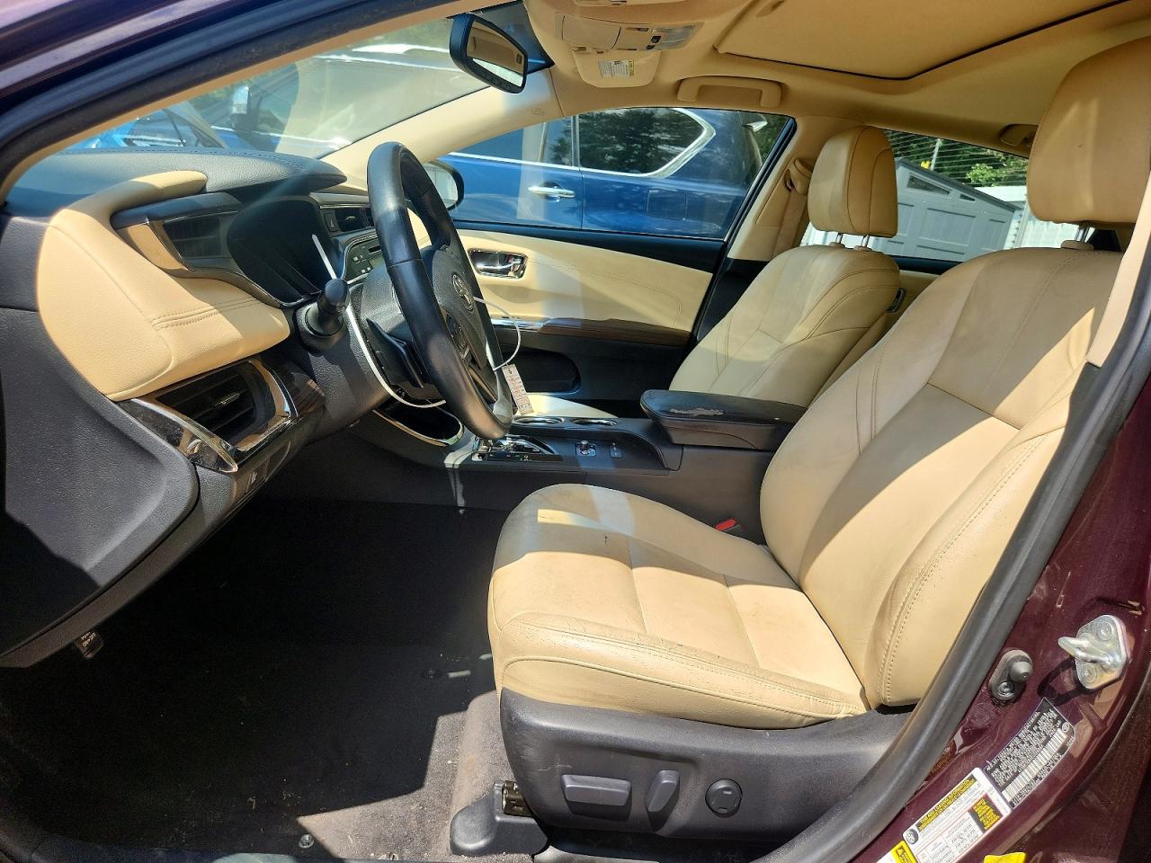 2015 Toyota Avalon Xle Touring Burgundy vin: 4T1BK1EB1FU176281