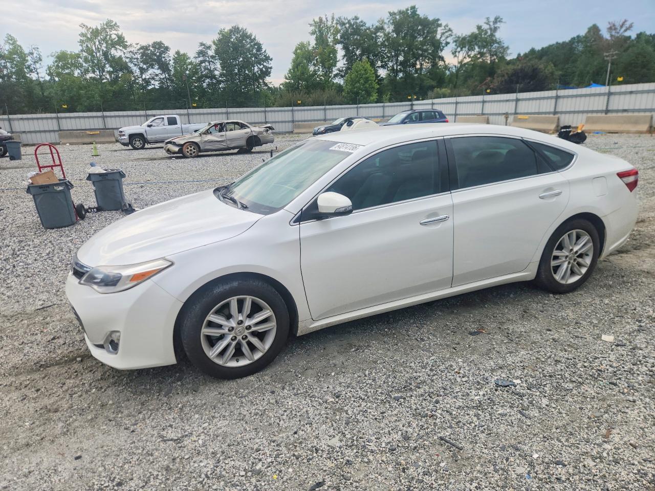 2015 Toyota Avalon Xle White vin: 4T1BK1EB1FU191976