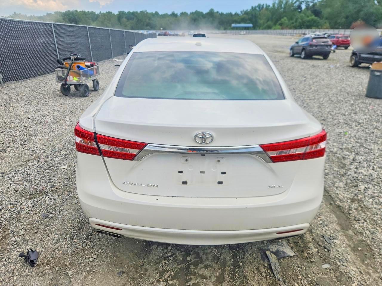 2015 Toyota Avalon Xle White vin: 4T1BK1EB1FU191976