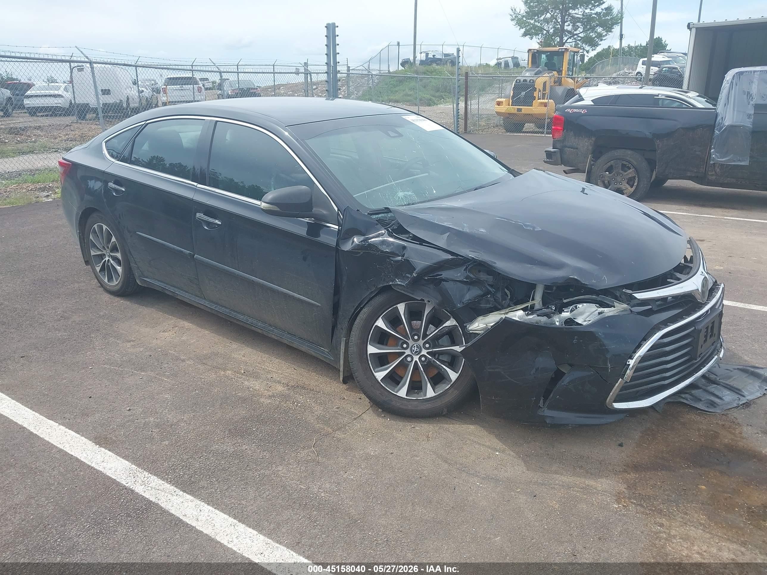 2017 Toyota Avalon Xle Черный vin: 4T1BK1EB1HU247028