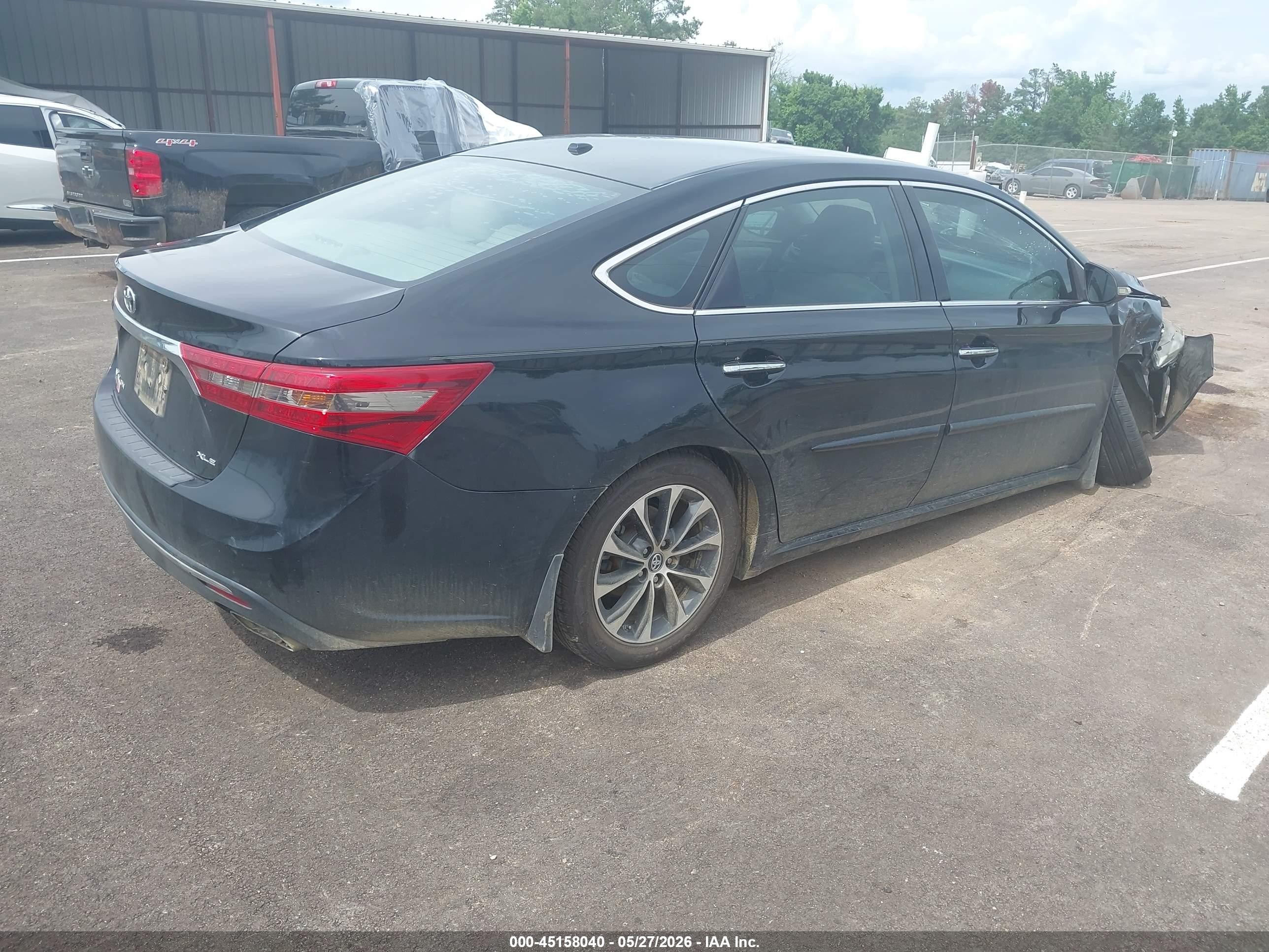 2017 Toyota Avalon Xle Black vin: 4T1BK1EB1HU247028