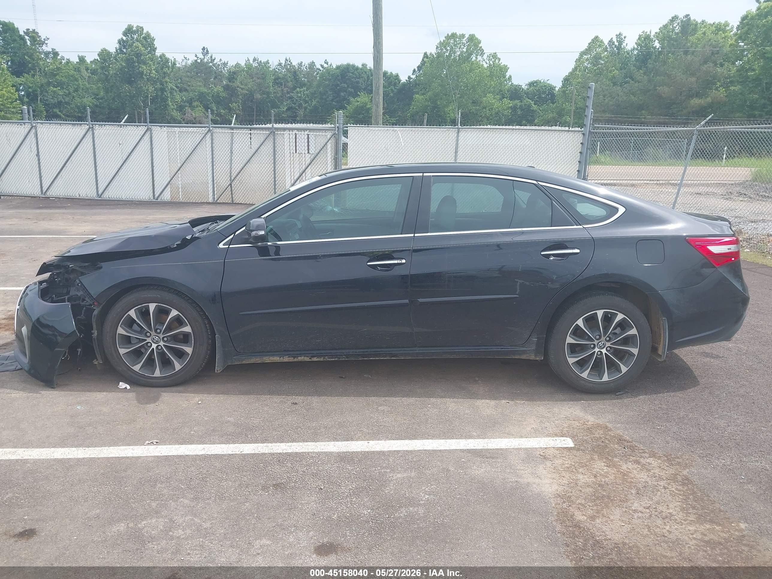 2017 Toyota Avalon Xle Black vin: 4T1BK1EB1HU247028