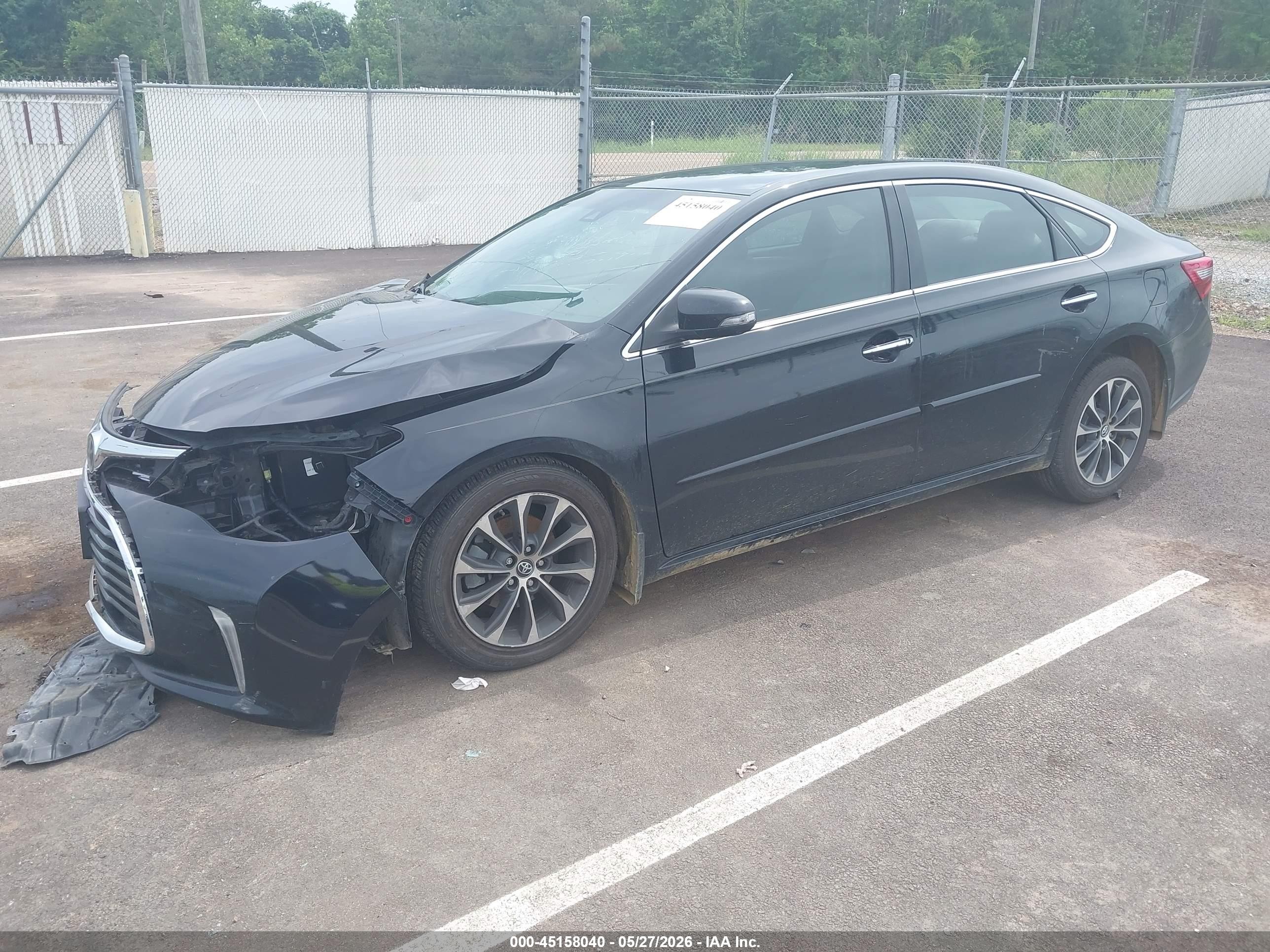 2017 Toyota Avalon Xle Black vin: 4T1BK1EB1HU247028