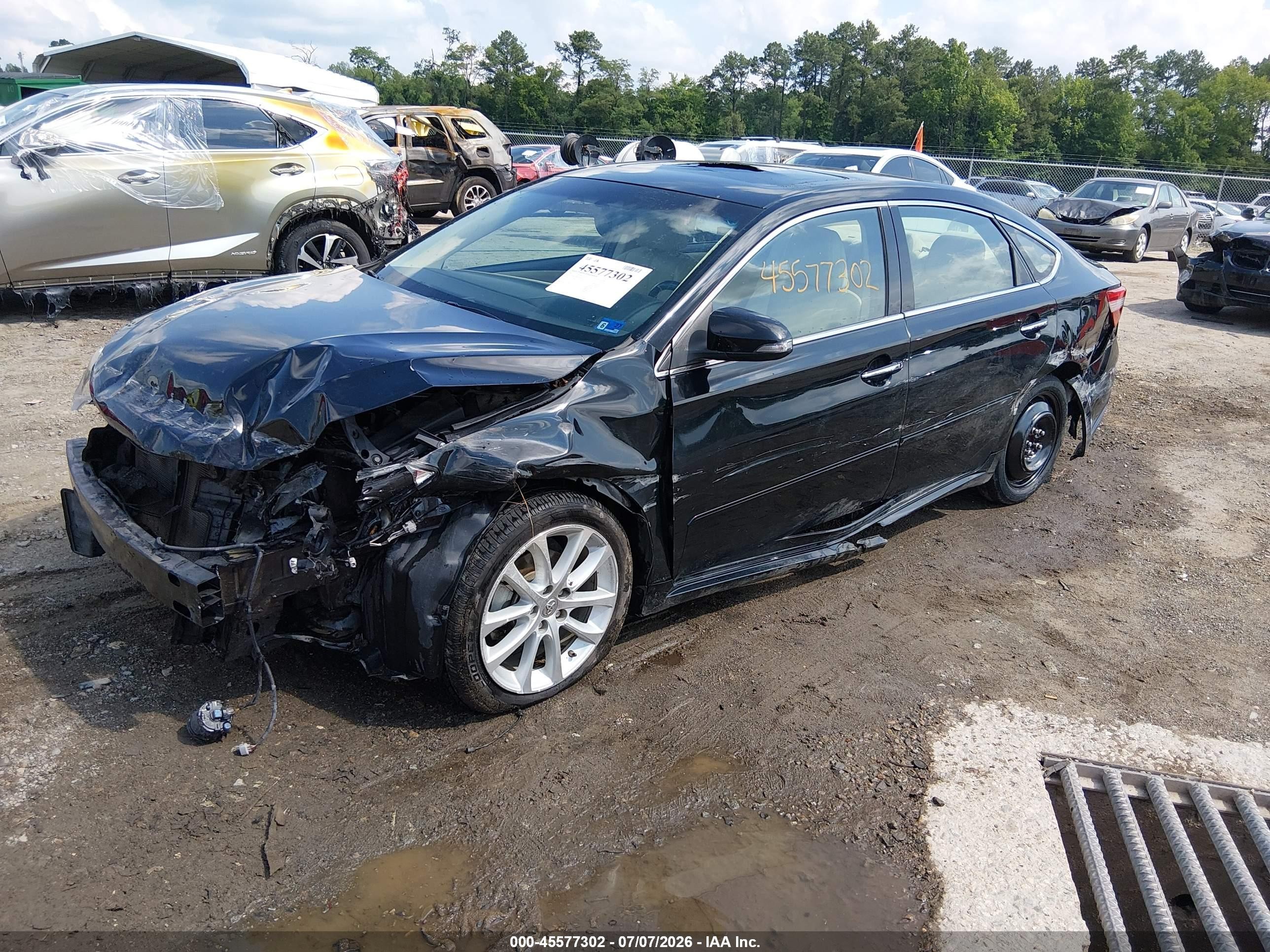 2013 Toyota Avalon Xle Touring Black vin: 4T1BK1EB2DU020215
