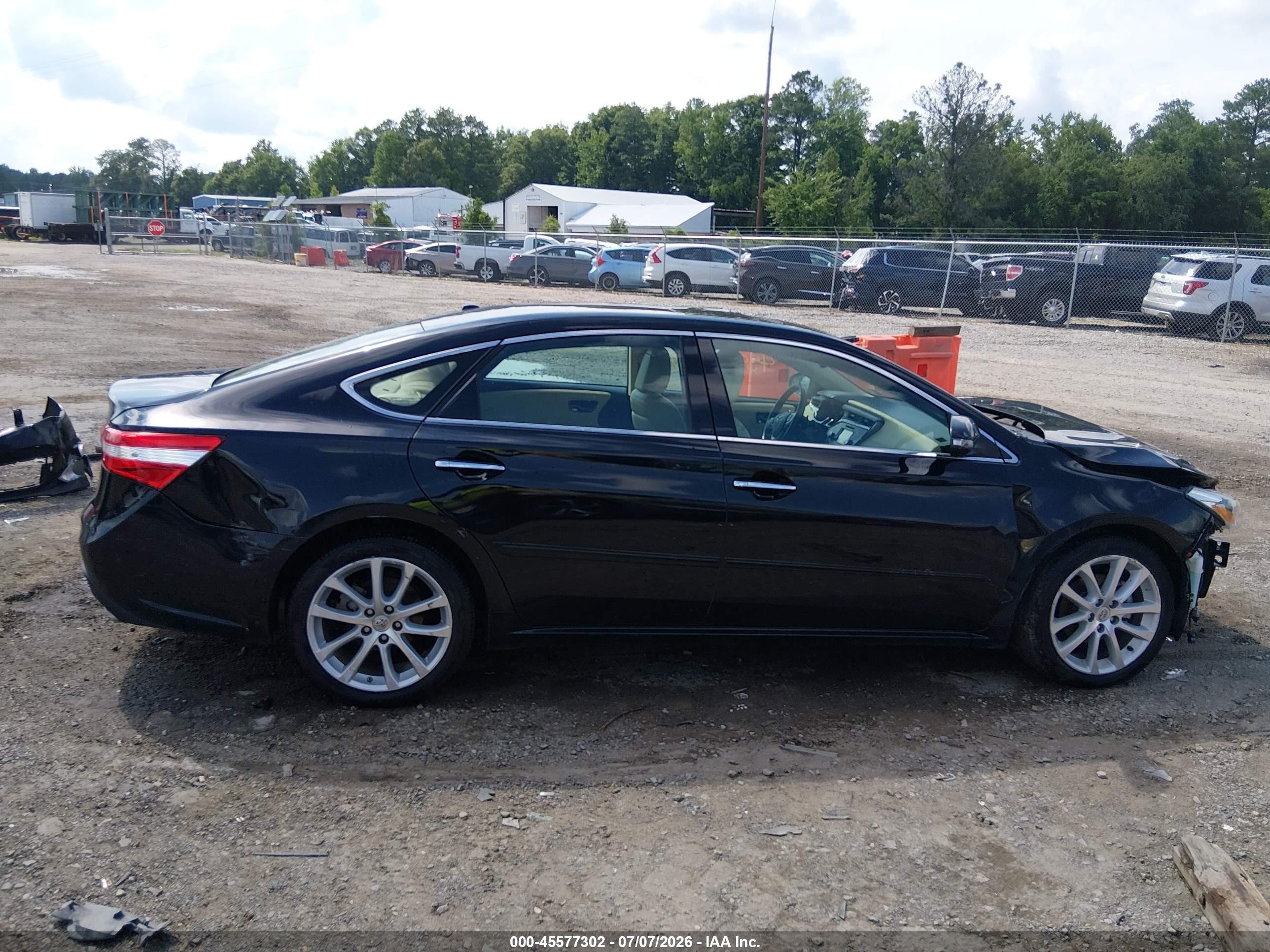 2013 Toyota Avalon Xle Touring Black vin: 4T1BK1EB2DU020215