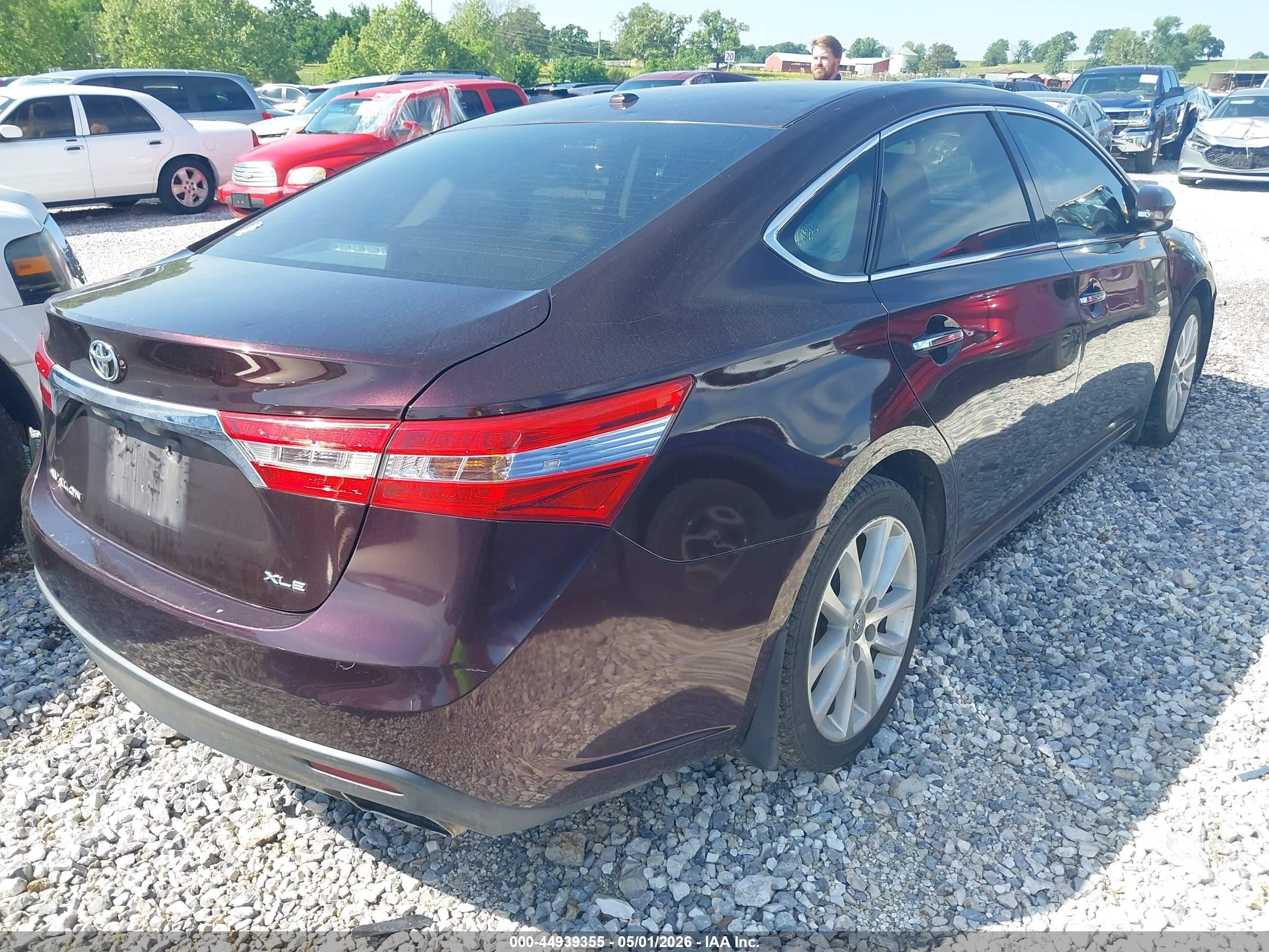 2013 Toyota Avalon Xle Touring Maroon vin: 4T1BK1EB2DU022482