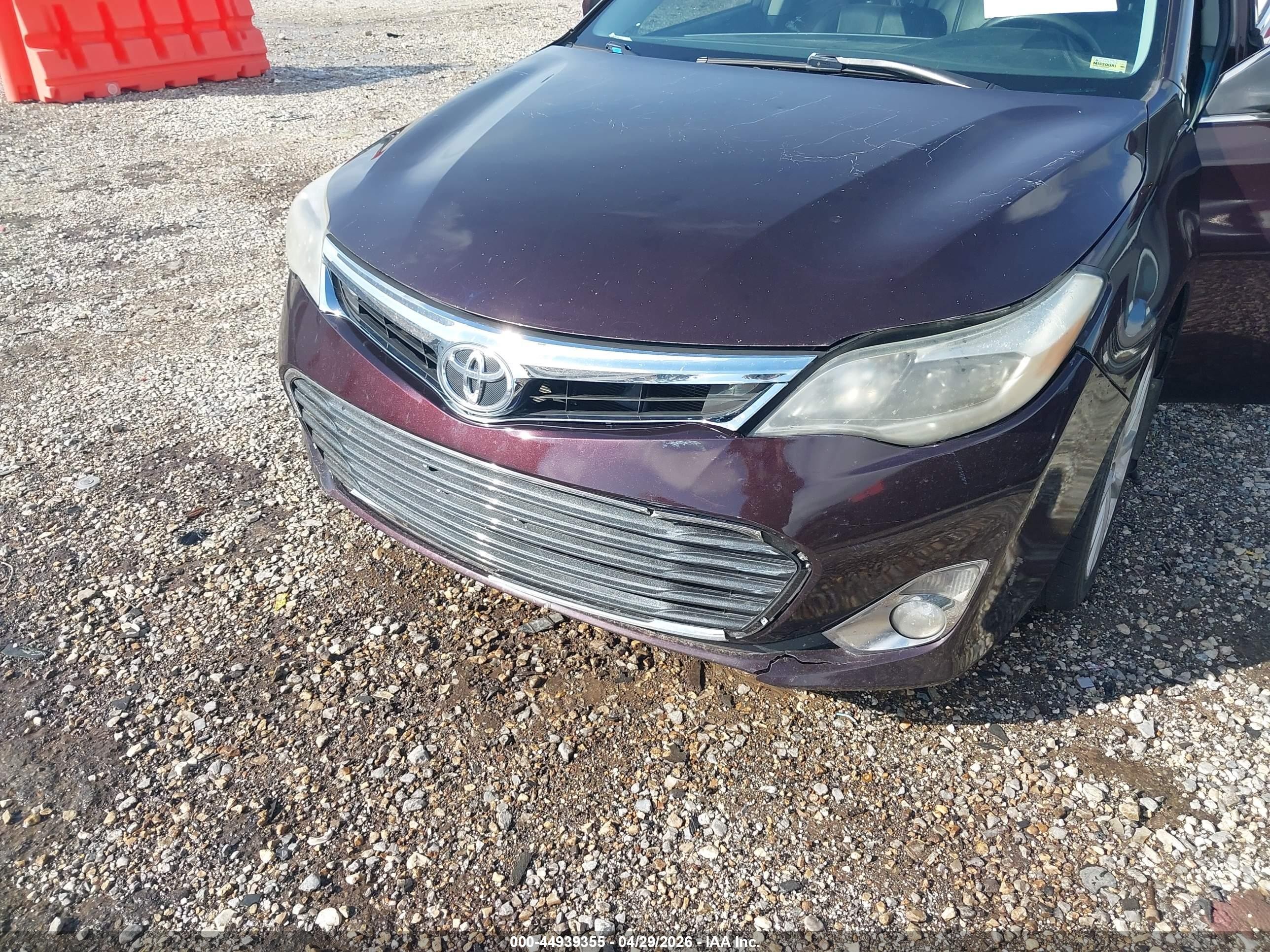 2013 Toyota Avalon Xle Touring Maroon vin: 4T1BK1EB2DU022482