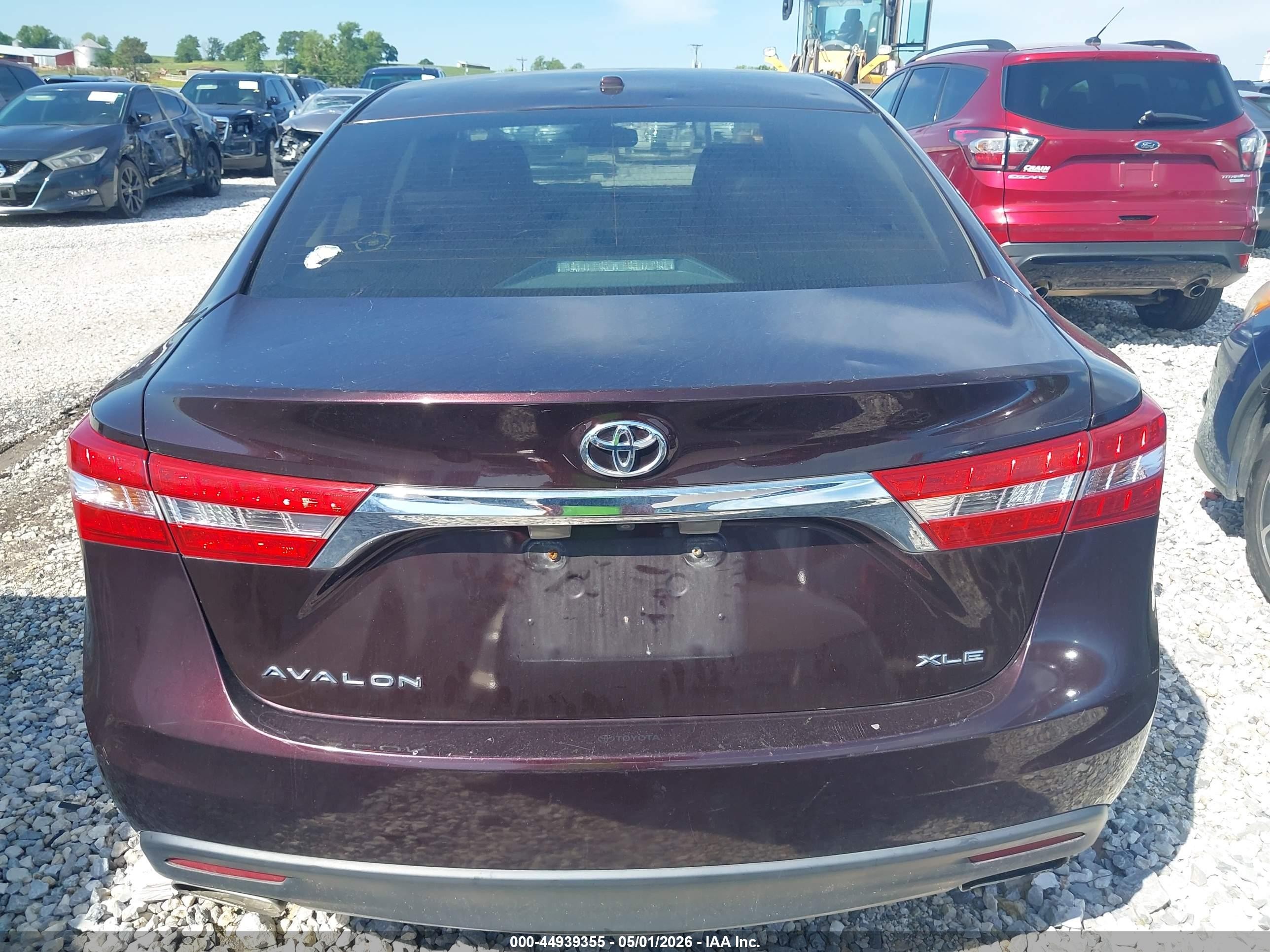 2013 Toyota Avalon Xle Touring Maroon vin: 4T1BK1EB2DU022482