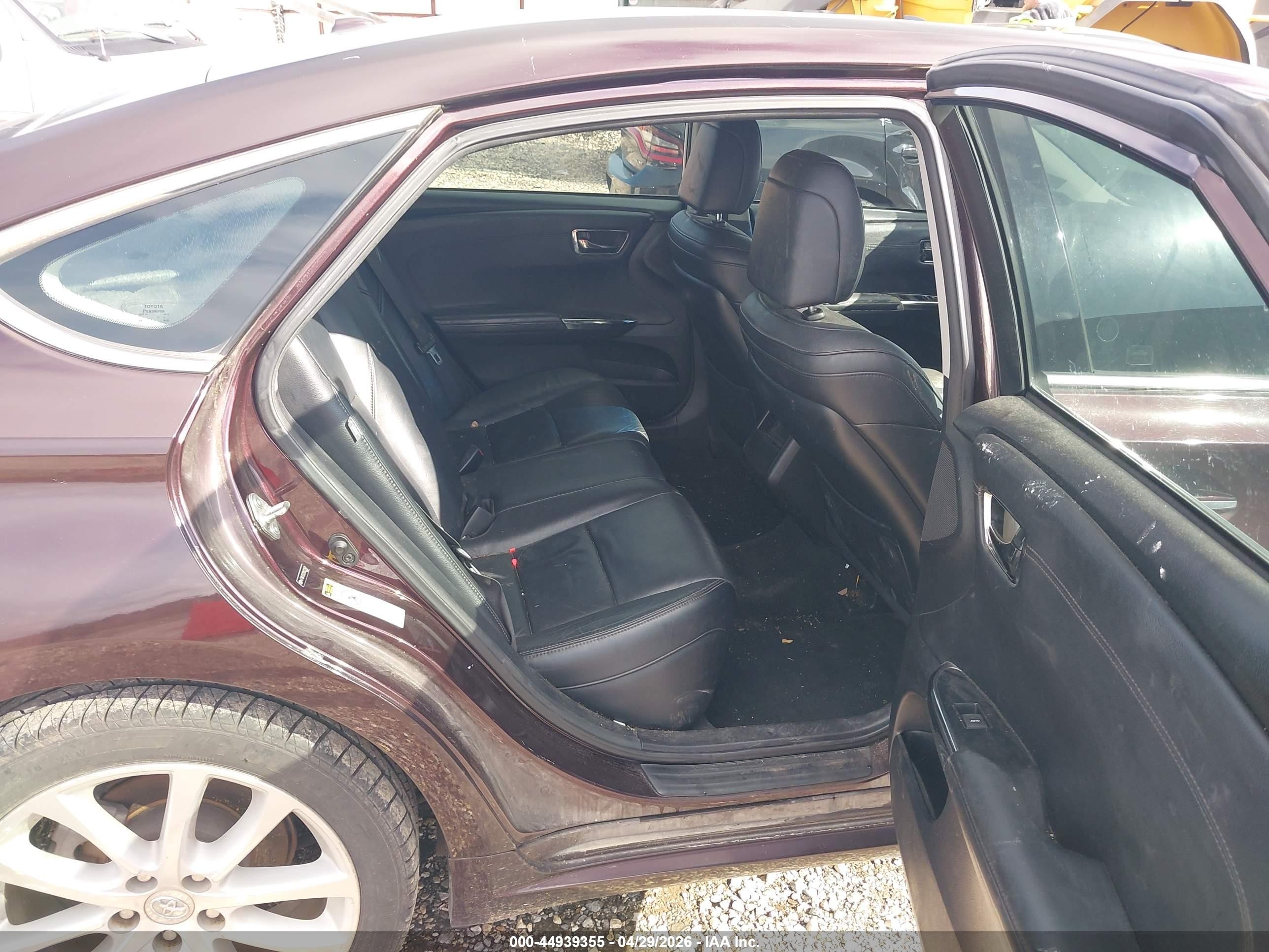 2013 Toyota Avalon Xle Touring Maroon vin: 4T1BK1EB2DU022482