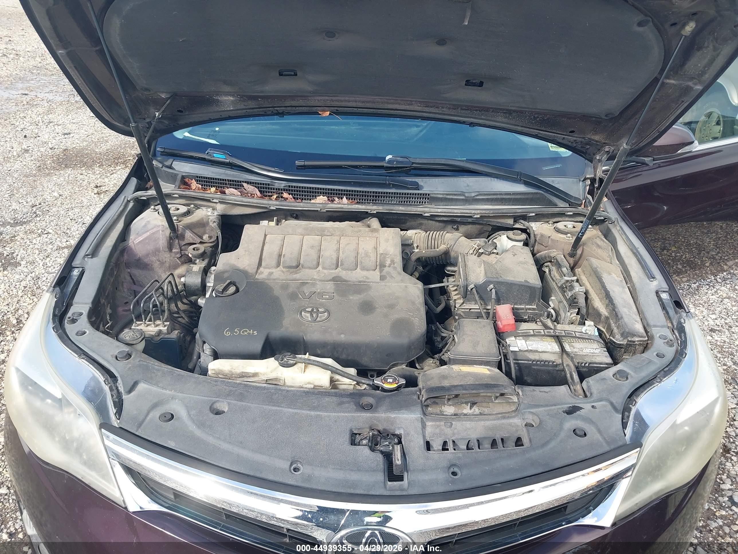 2013 Toyota Avalon Xle Touring Maroon vin: 4T1BK1EB2DU022482