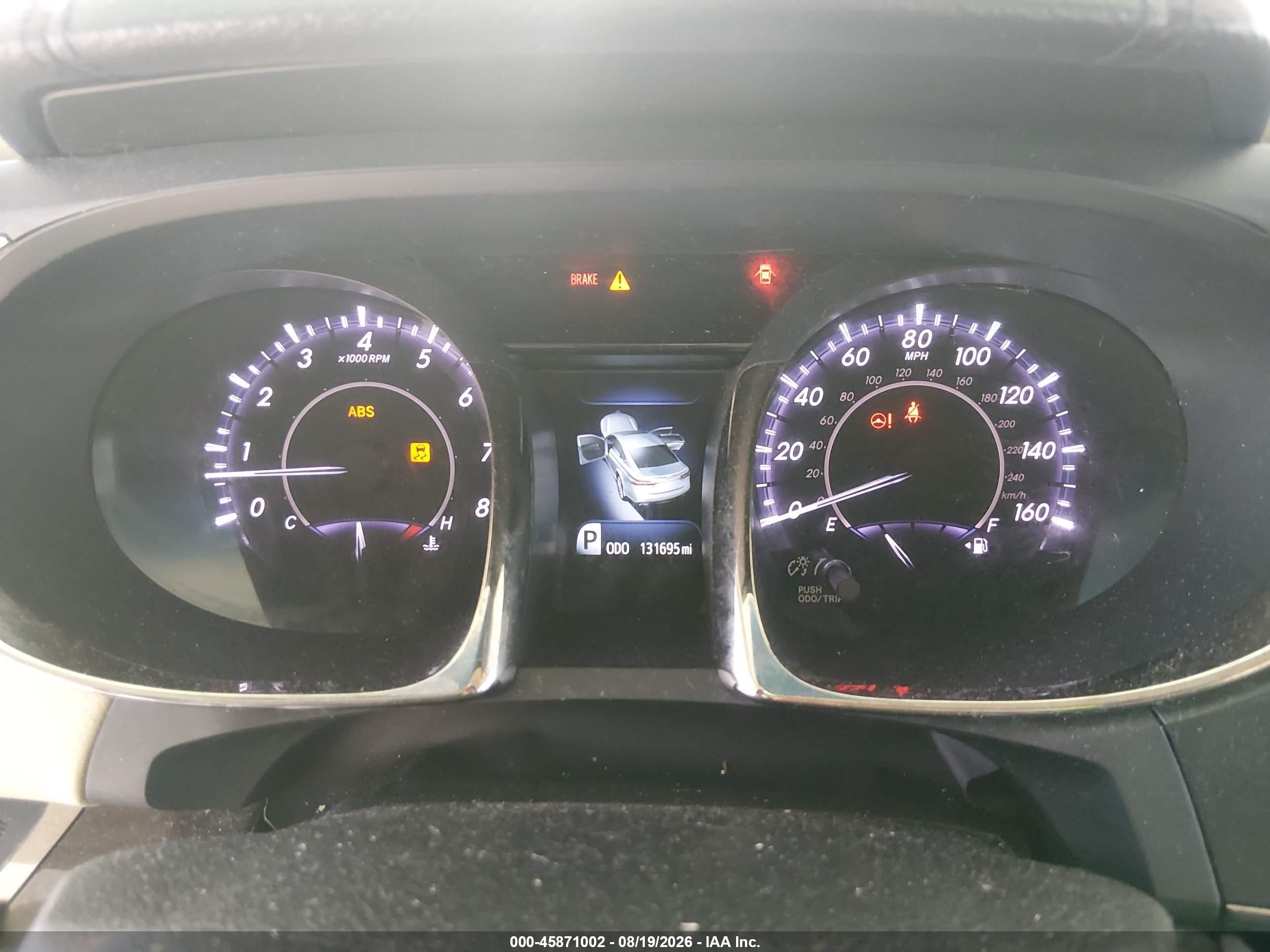 2013 Toyota Avalon Xle White vin: 4T1BK1EB2DU031585