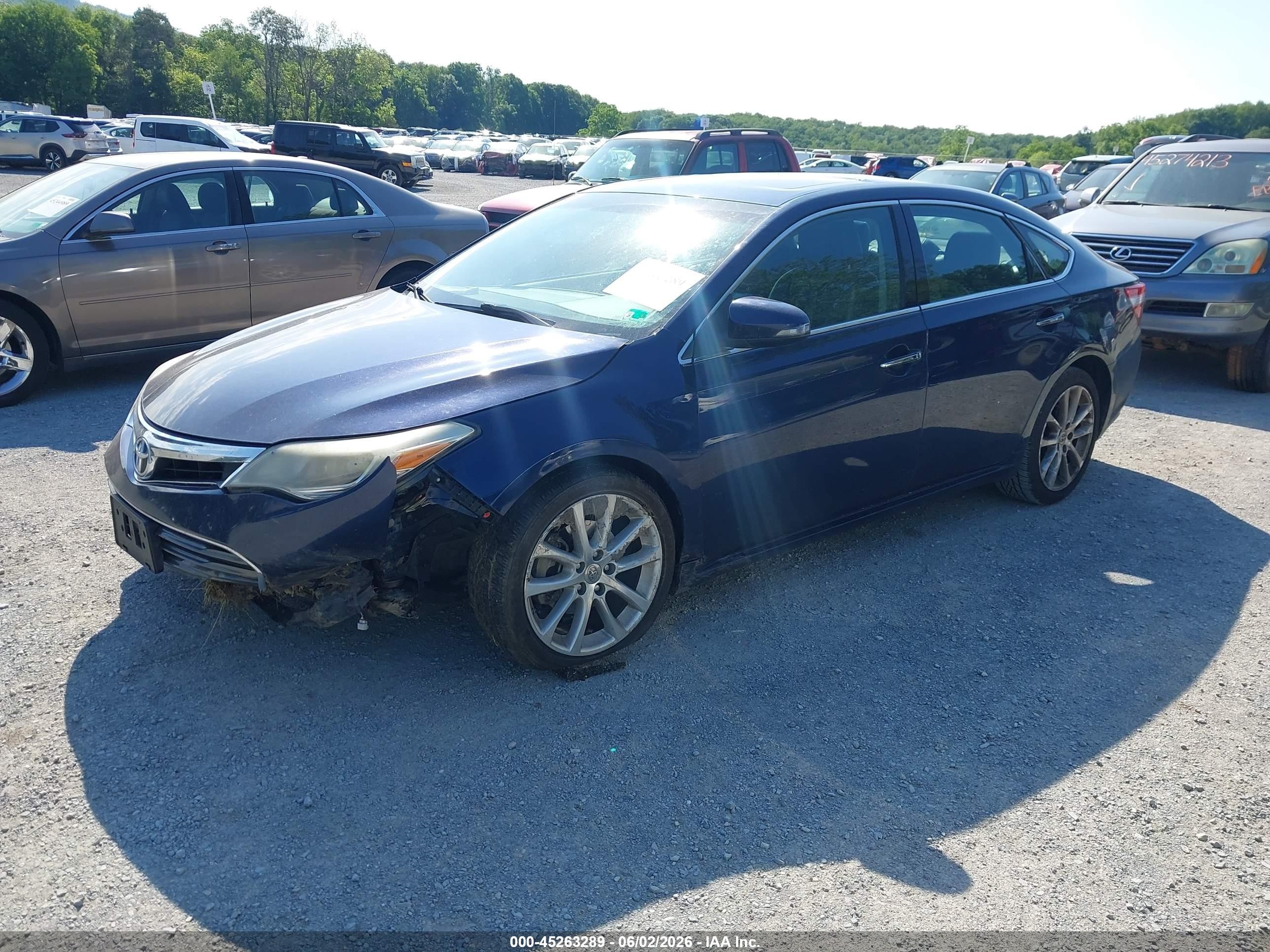 2013 Toyota Avalon Xle Touring Синий vin: 4T1BK1EB2DU038911