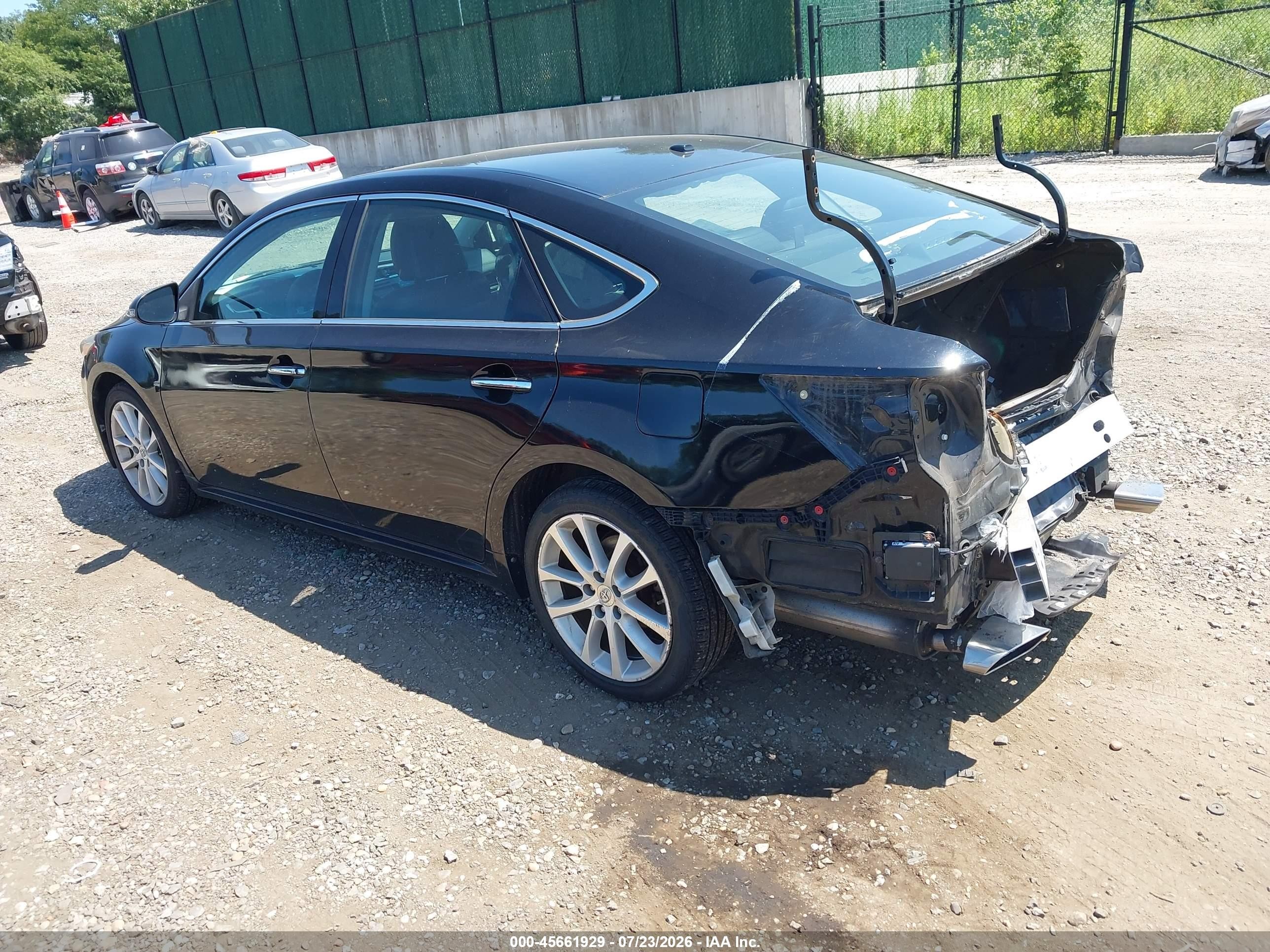 2013 Toyota Avalon Xle Touring Black vin: 4T1BK1EB2DU041128
