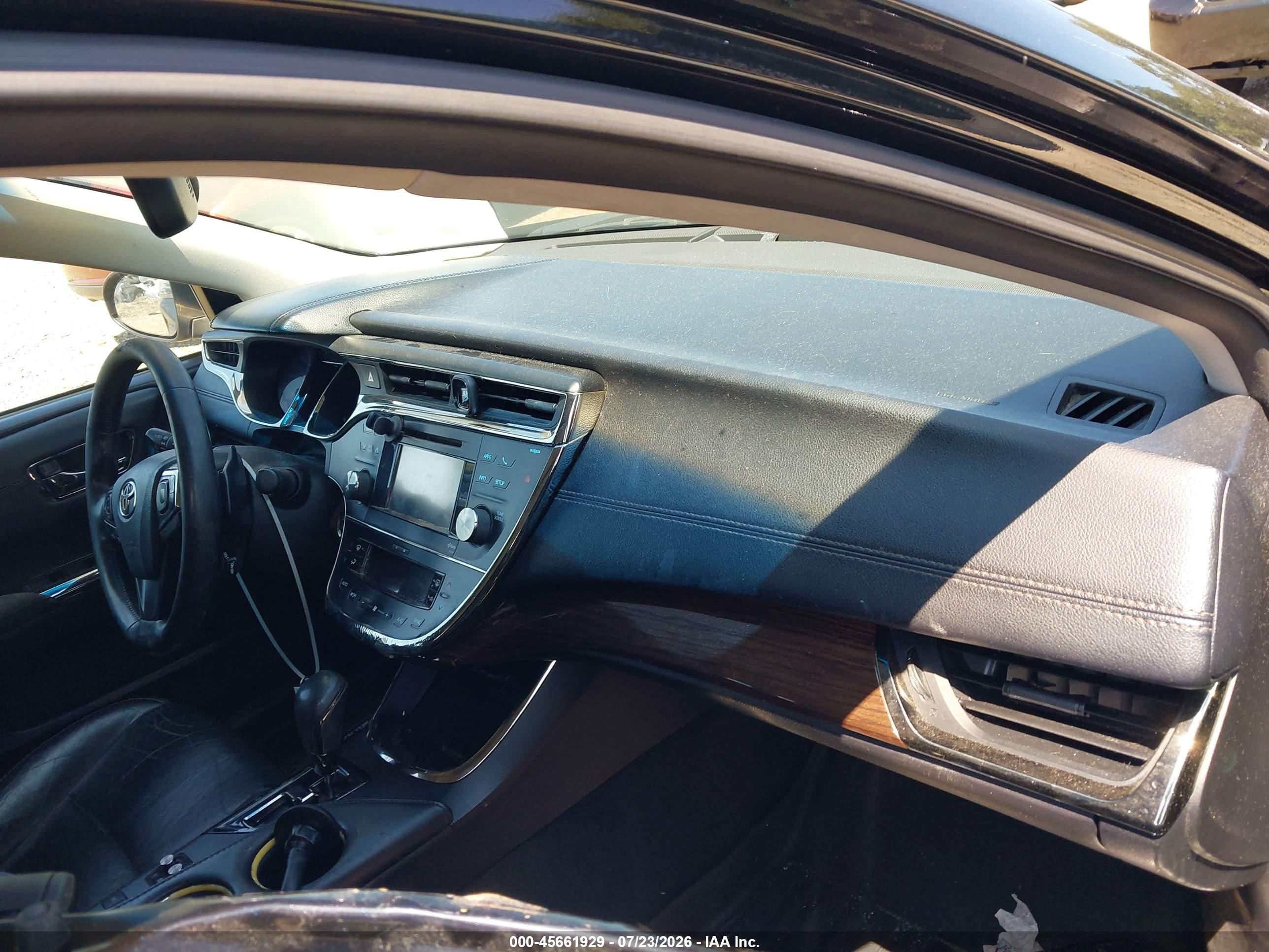 2013 Toyota Avalon Xle Touring Black vin: 4T1BK1EB2DU041128
