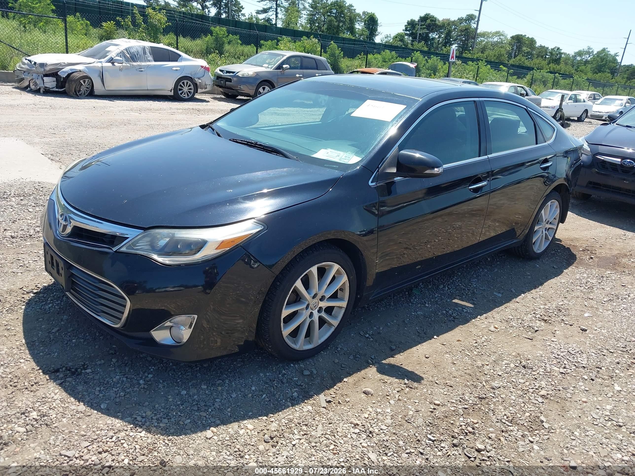 2013 Toyota Avalon Xle Touring Black vin: 4T1BK1EB2DU041128