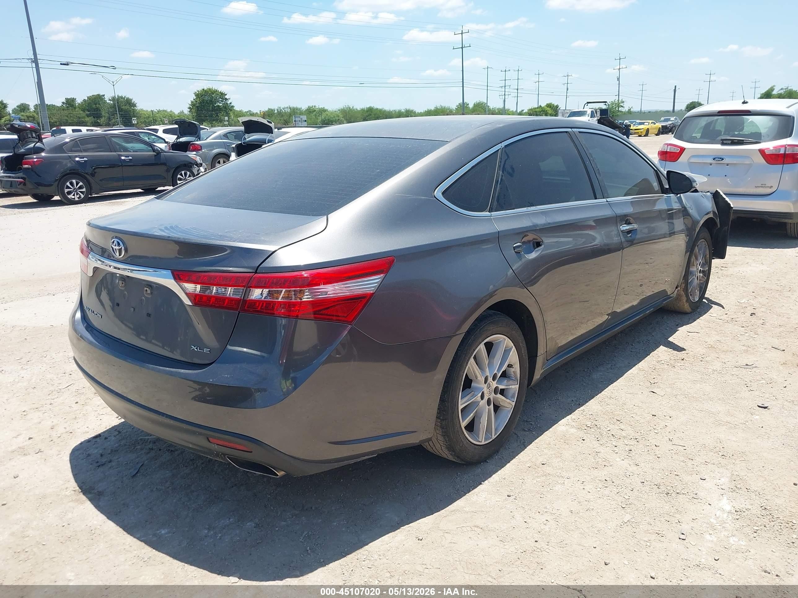 2013 Toyota Avalon Xle Premium Серый vin: 4T1BK1EB2DU057717