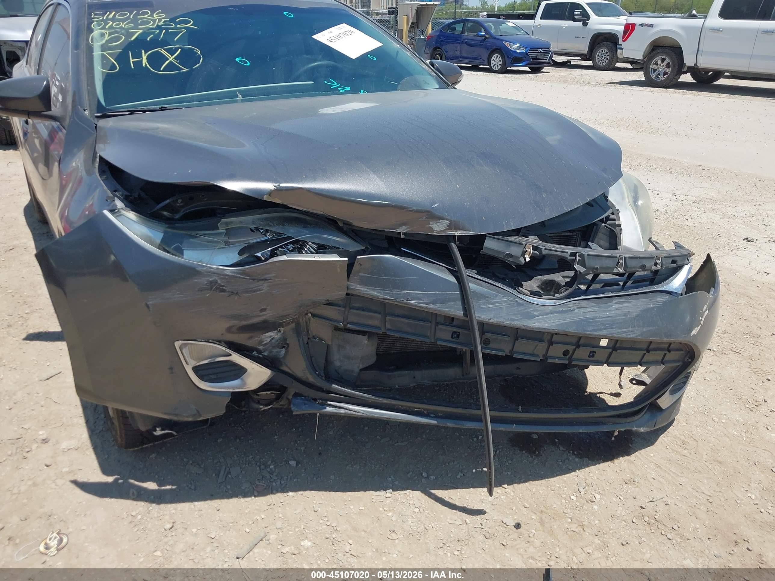2013 Toyota Avalon Xle Premium Серый vin: 4T1BK1EB2DU057717
