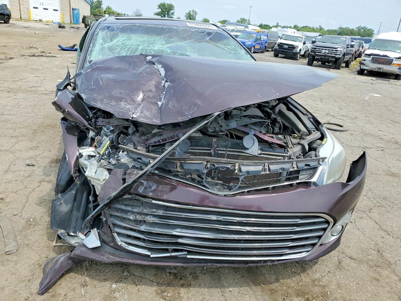 2013 Toyota Avalon Limited Burgundy vin: 4T1BK1EB2DU060634