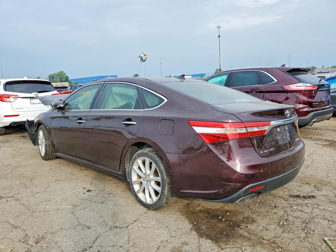 2013 Toyota Avalon Limited Burgundy vin: 4T1BK1EB2DU060634