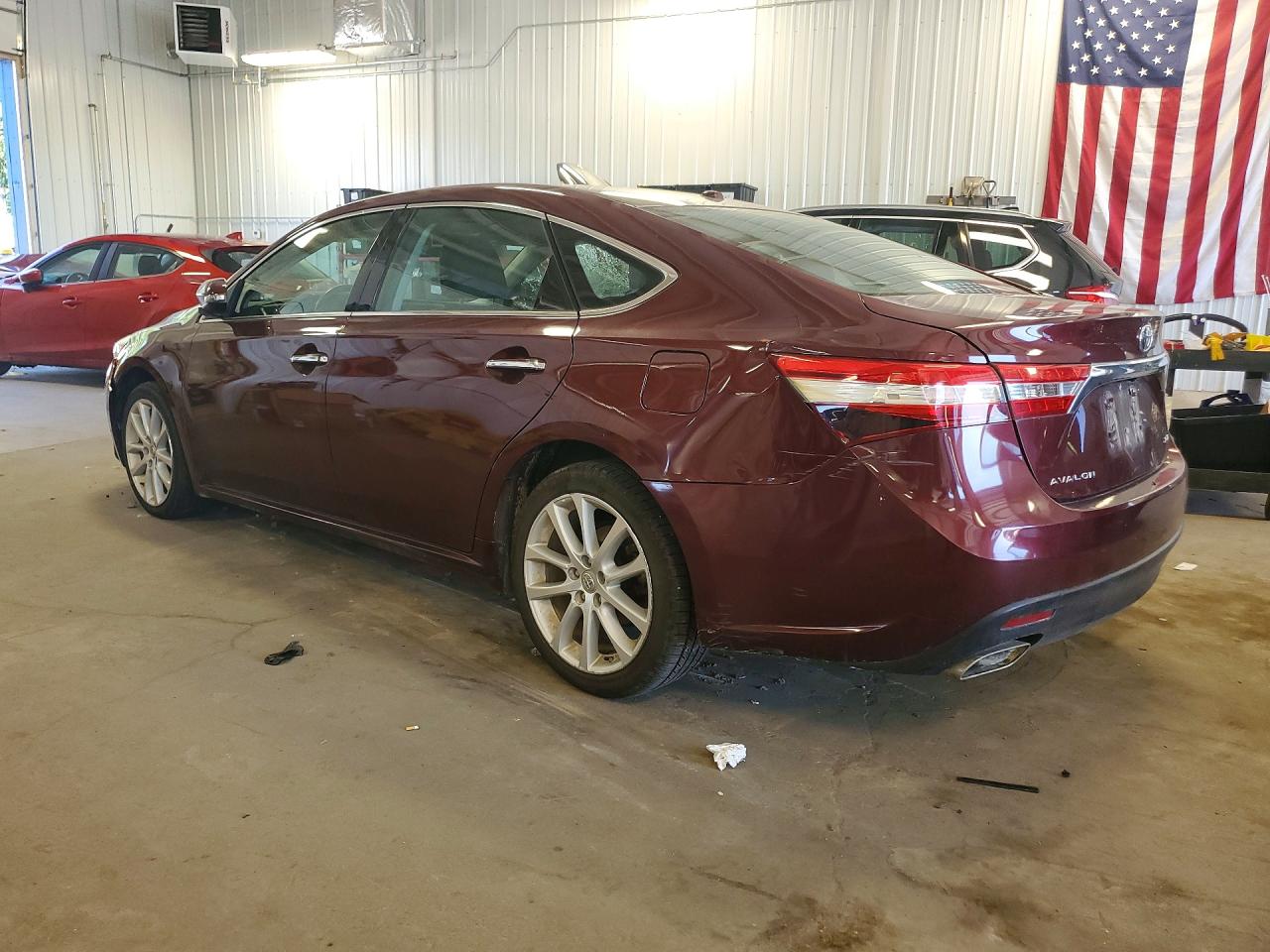 2013 Toyota Avalon Xle Touring Burgundy vin: 4T1BK1EB2DU064411