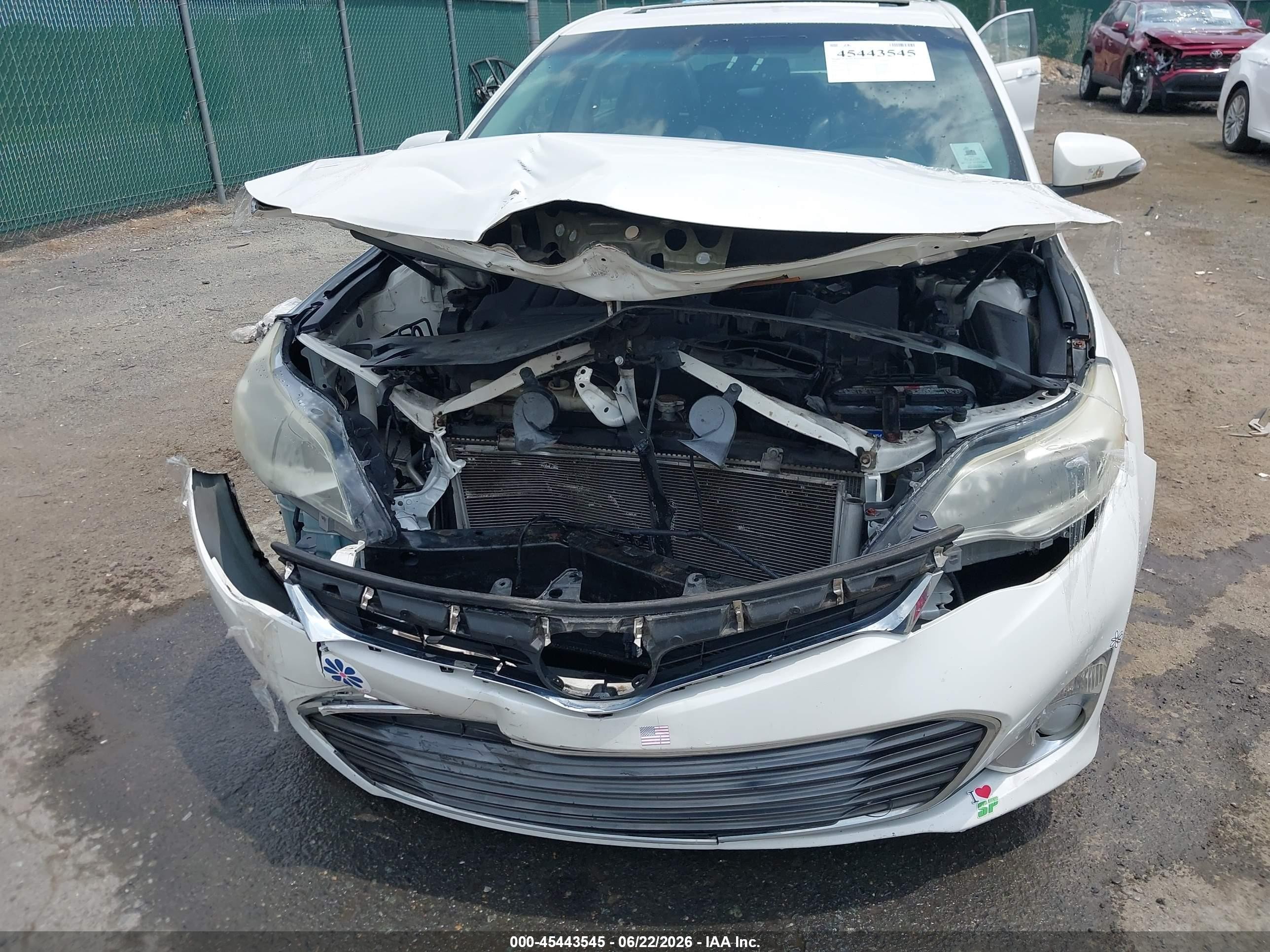 2013 Toyota Avalon Xle Touring White vin: 4T1BK1EB2DU071083