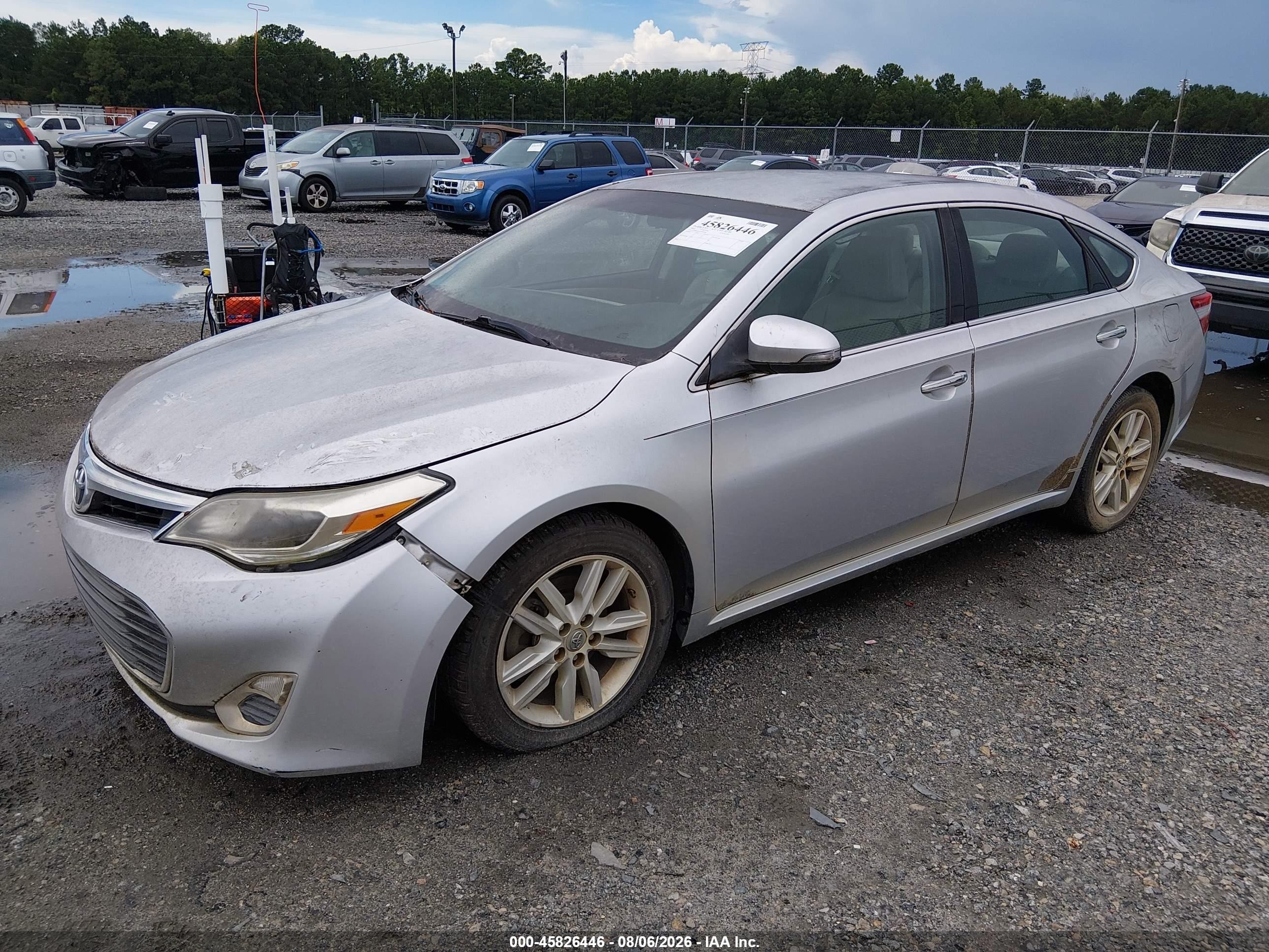 2013 Toyota Avalon Xle Серебряный vin: 4T1BK1EB2DU073884