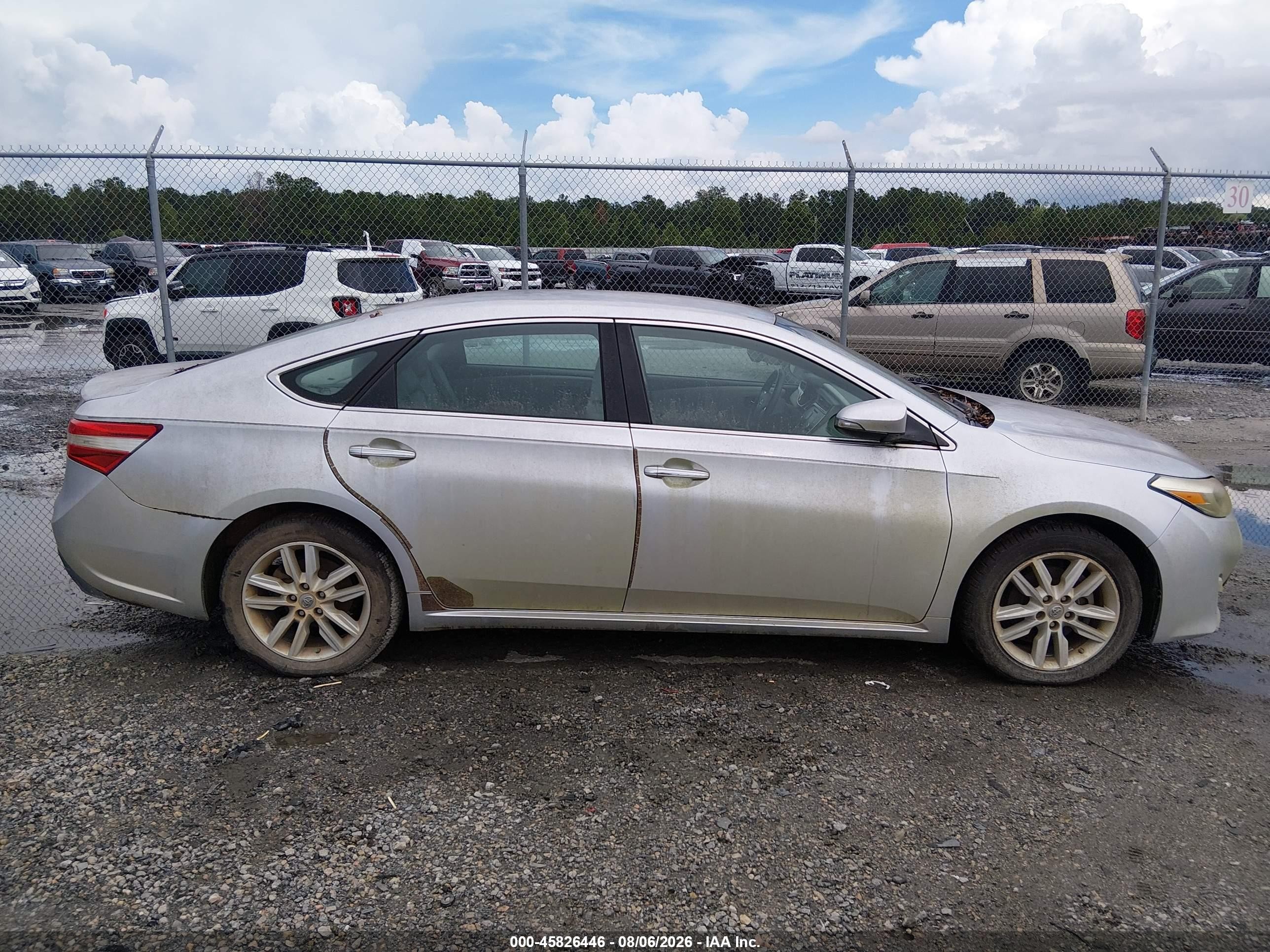 2013 Toyota Avalon Xle Серебряный vin: 4T1BK1EB2DU073884