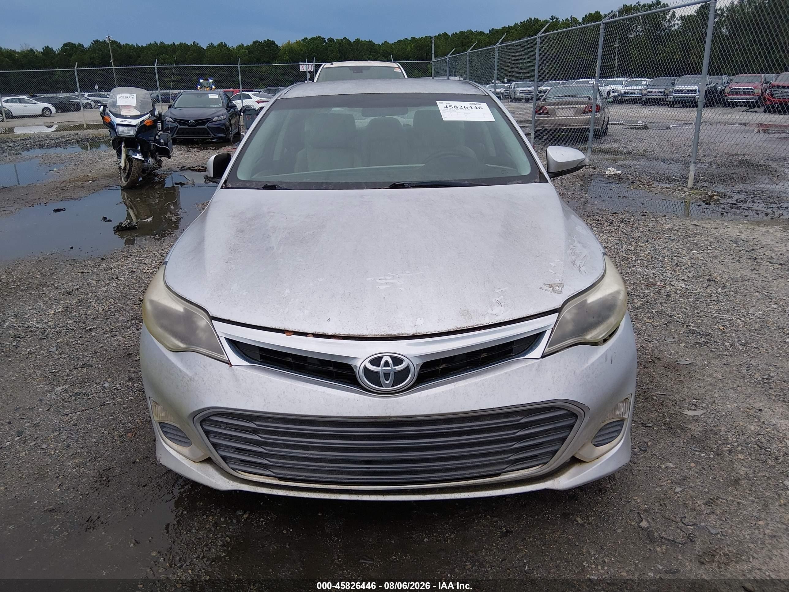 2013 Toyota Avalon Xle Серебряный vin: 4T1BK1EB2DU073884