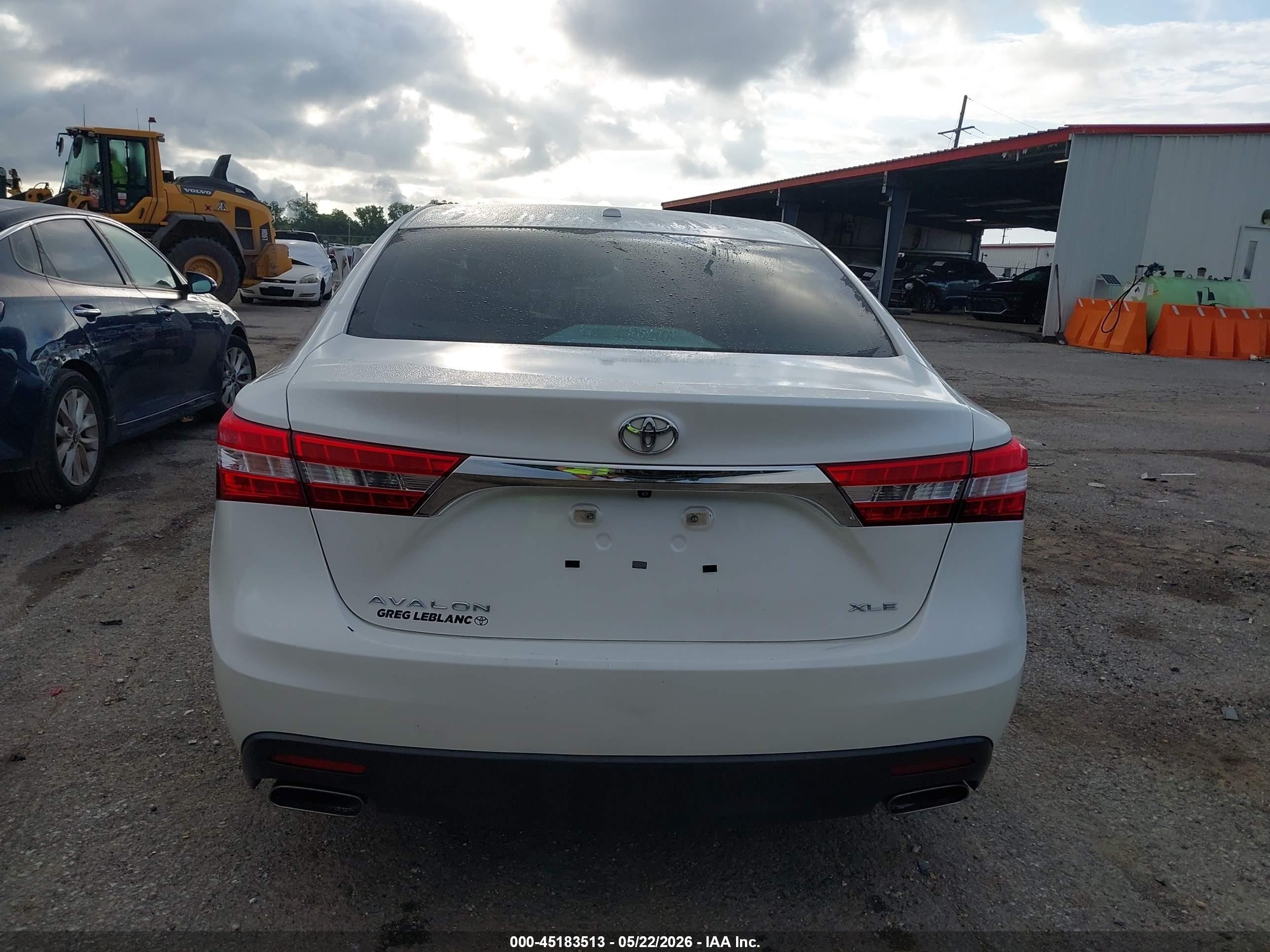 2013 Toyota Avalon Xle Touring White vin: 4T1BK1EB2DU074713