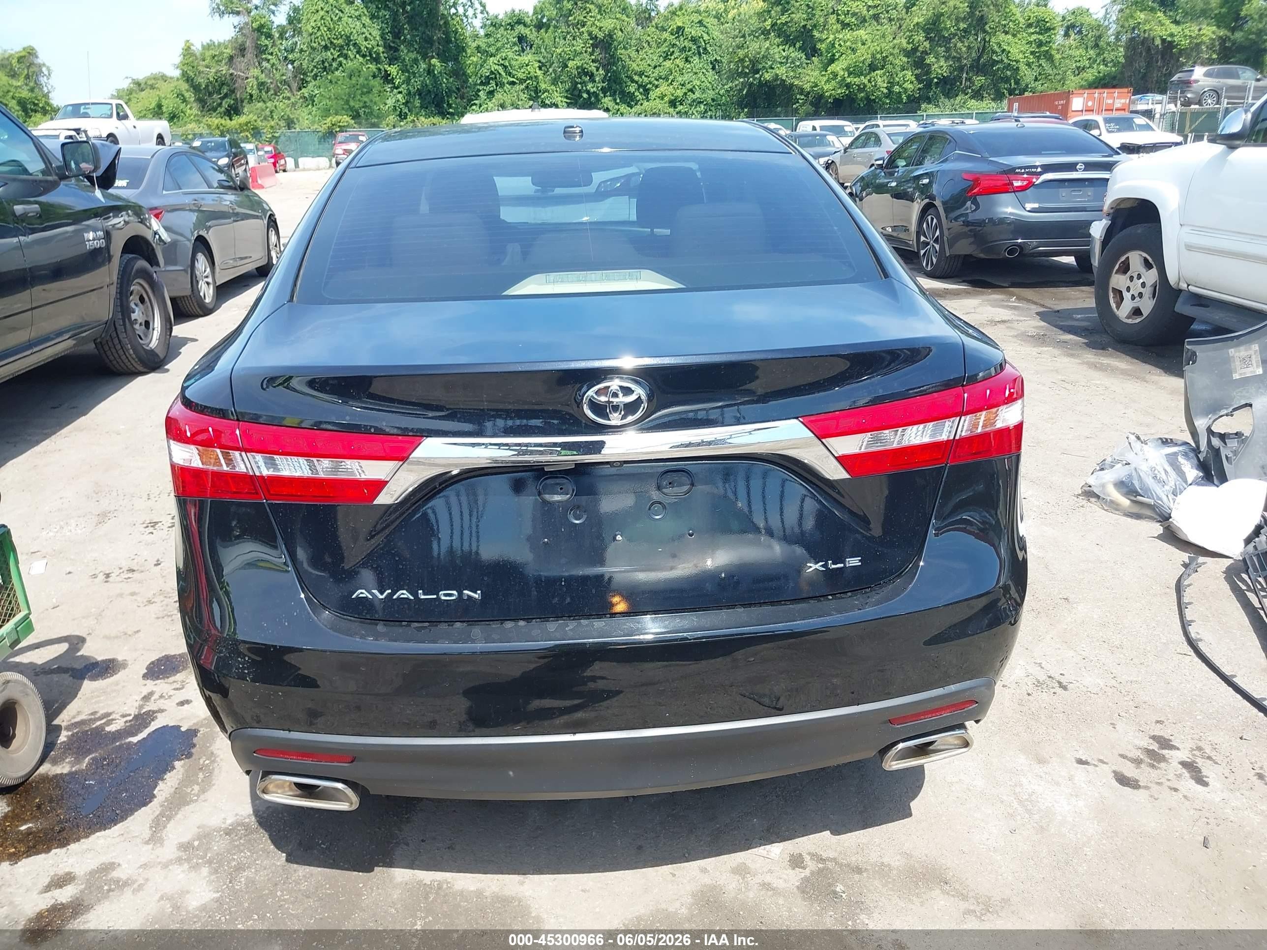 2014 Toyota Avalon Xle Premium Black vin: 4T1BK1EB2EU079587