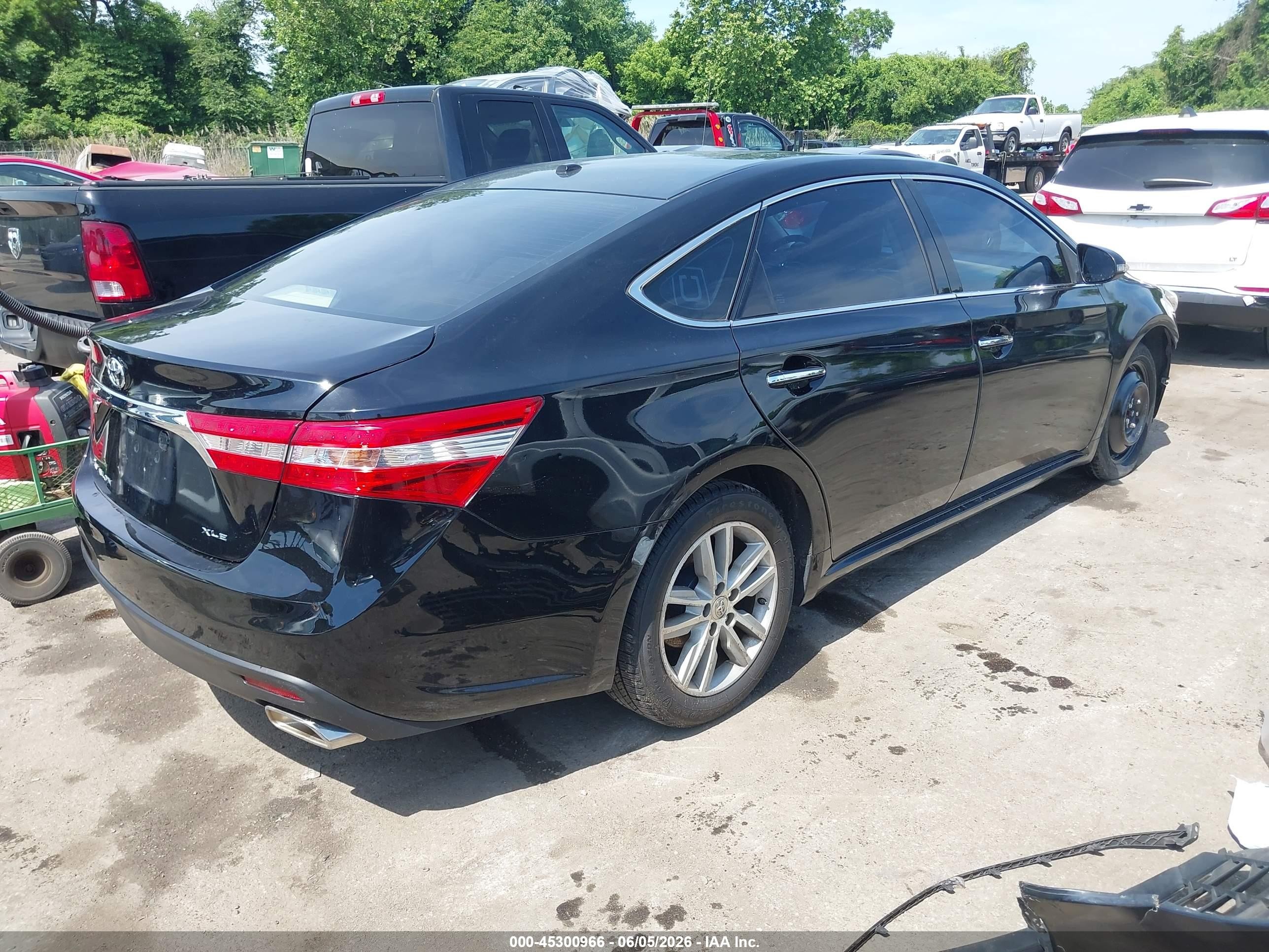 2014 Toyota Avalon Xle Premium Black vin: 4T1BK1EB2EU079587