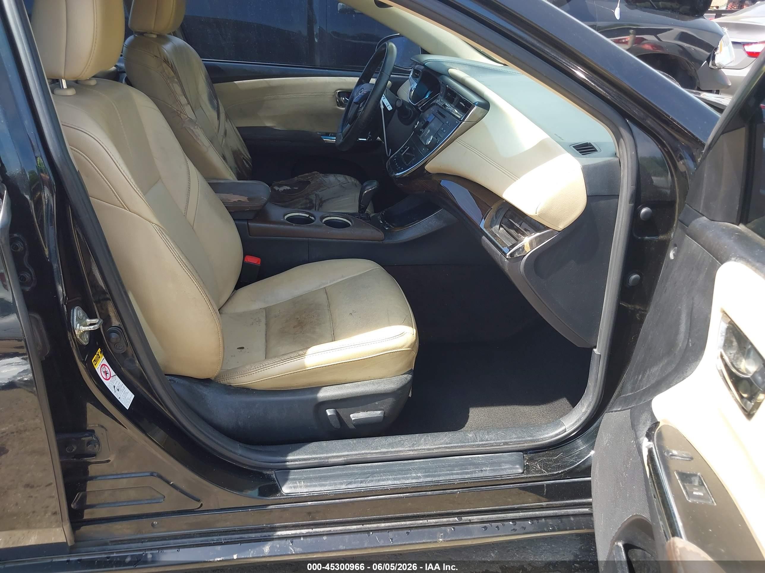 2014 Toyota Avalon Xle Premium Black vin: 4T1BK1EB2EU079587