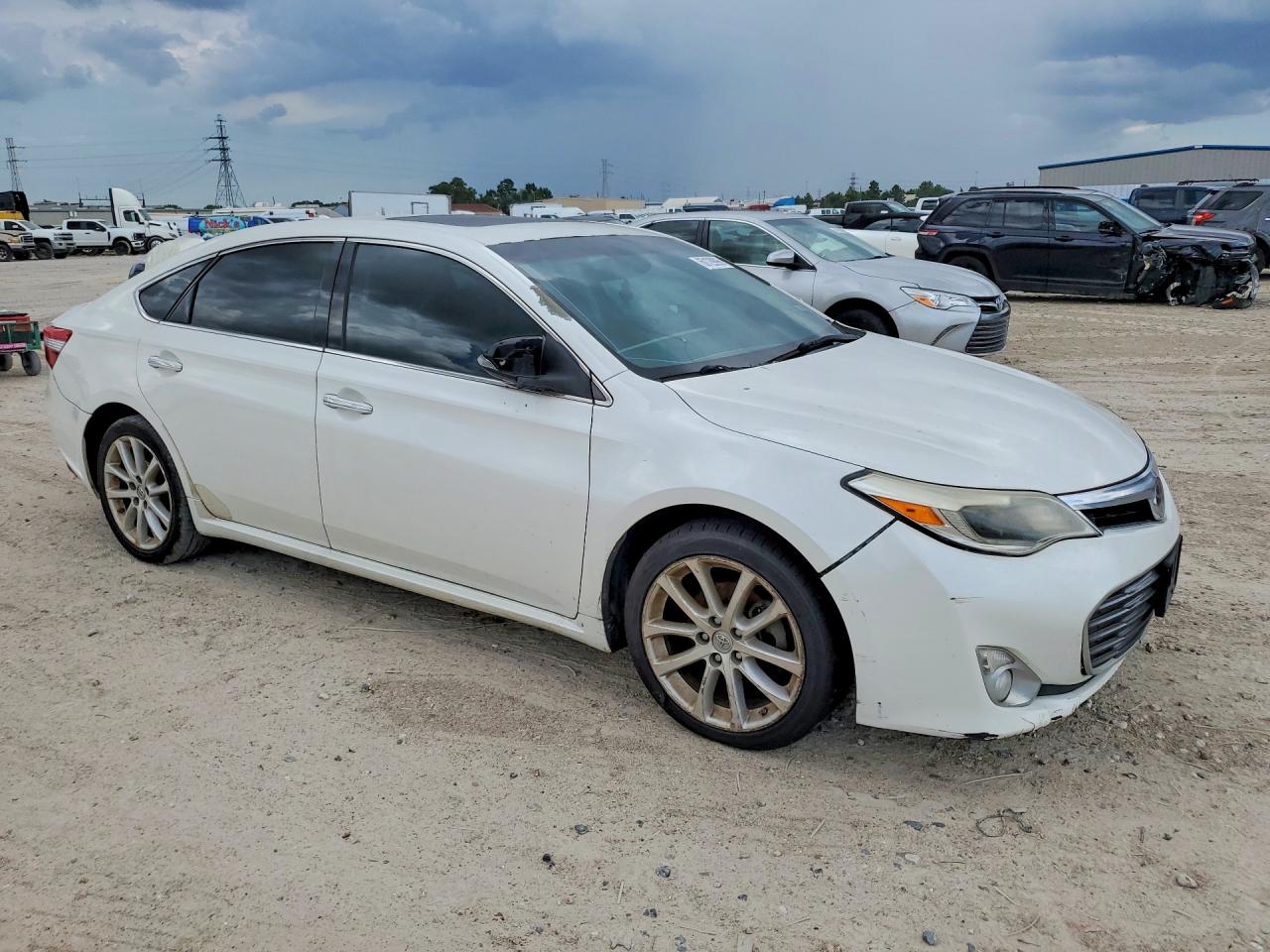 2014 Toyota Avalon Limited Белый vin: 4T1BK1EB2EU090296